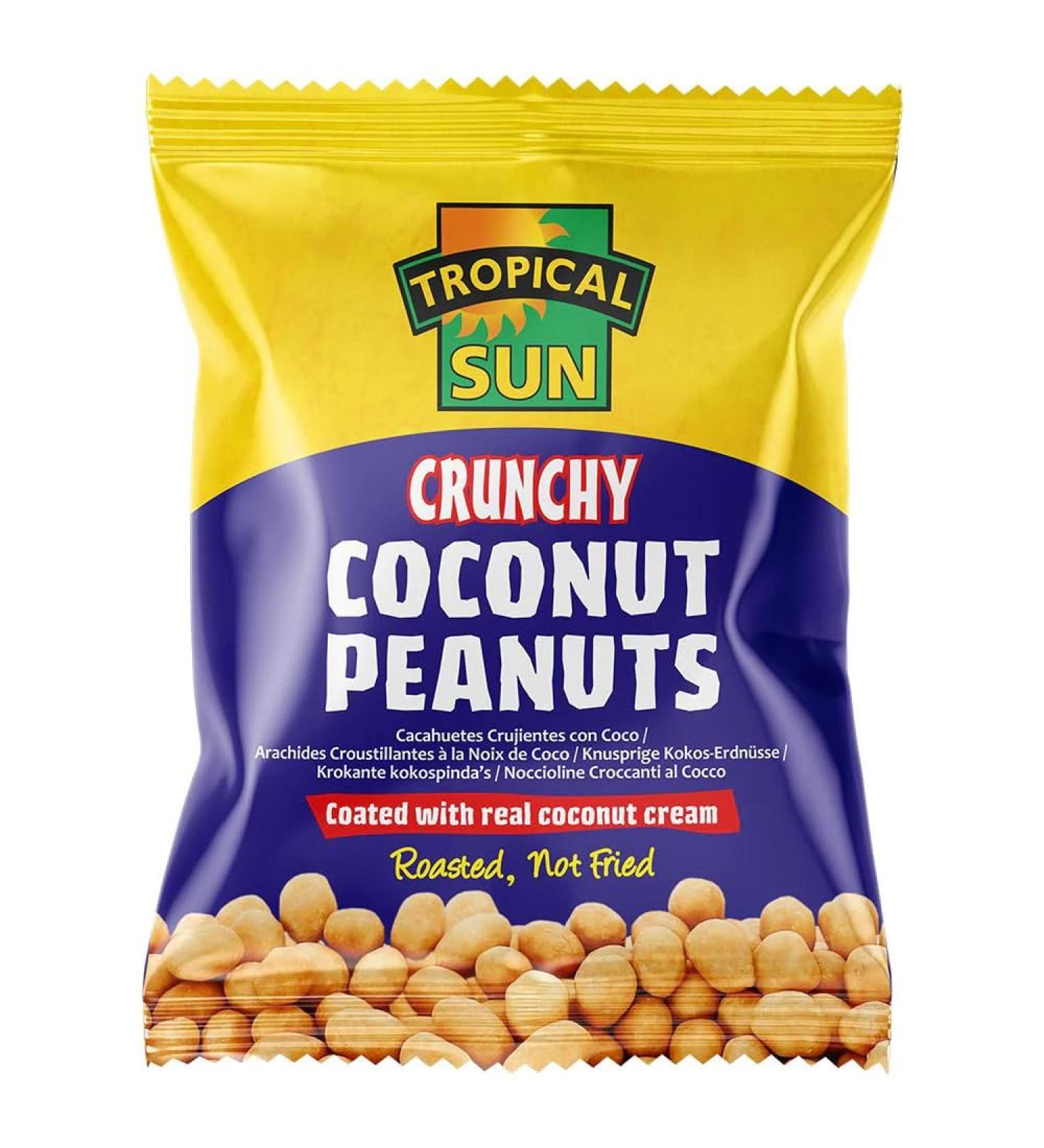 Tropical Sun Crunchy Coconut Peanuts 50g-Fd