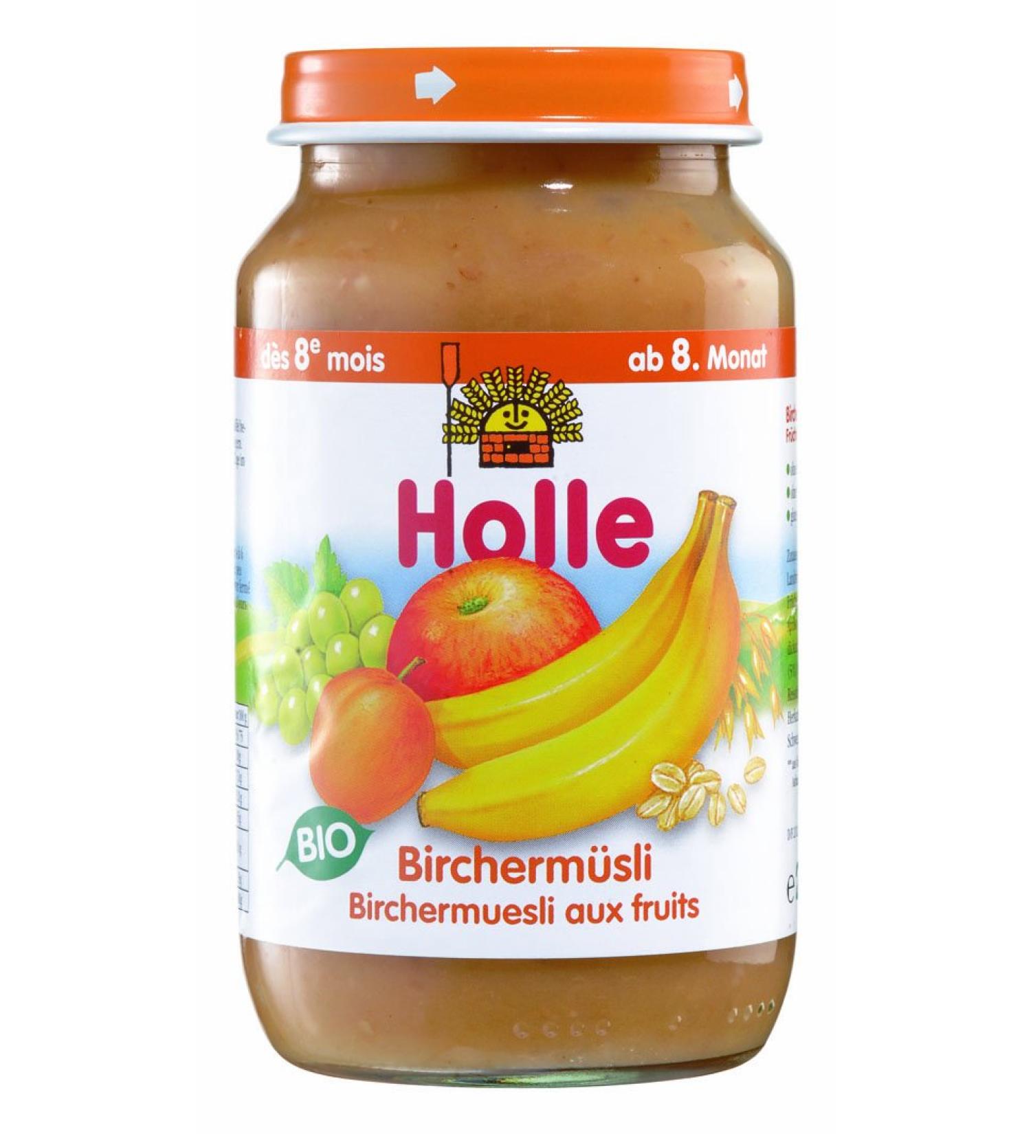 Holle Bircher Muesli - Organic Pack of 6 (6 x 220g) | Healthy Breakfast Option - International Shipping - Buy Online on GoSupps.com