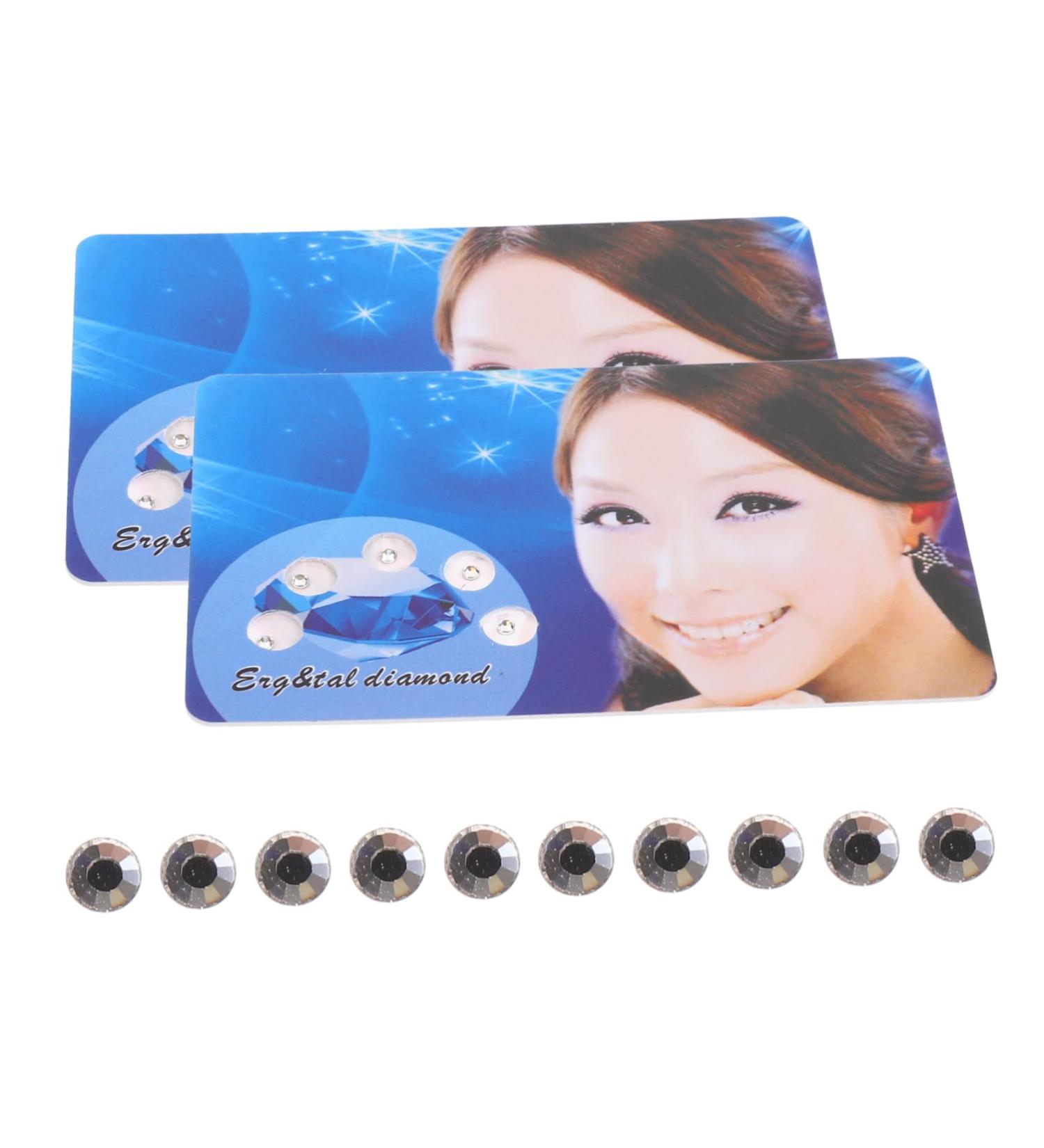 Minkissy Tooth Jewelry - Stylish Dental Accessories & Tooth Decorations (4 Packs) - White Gem & Acrylic Ornaments - Buy Online on GoSupps.com