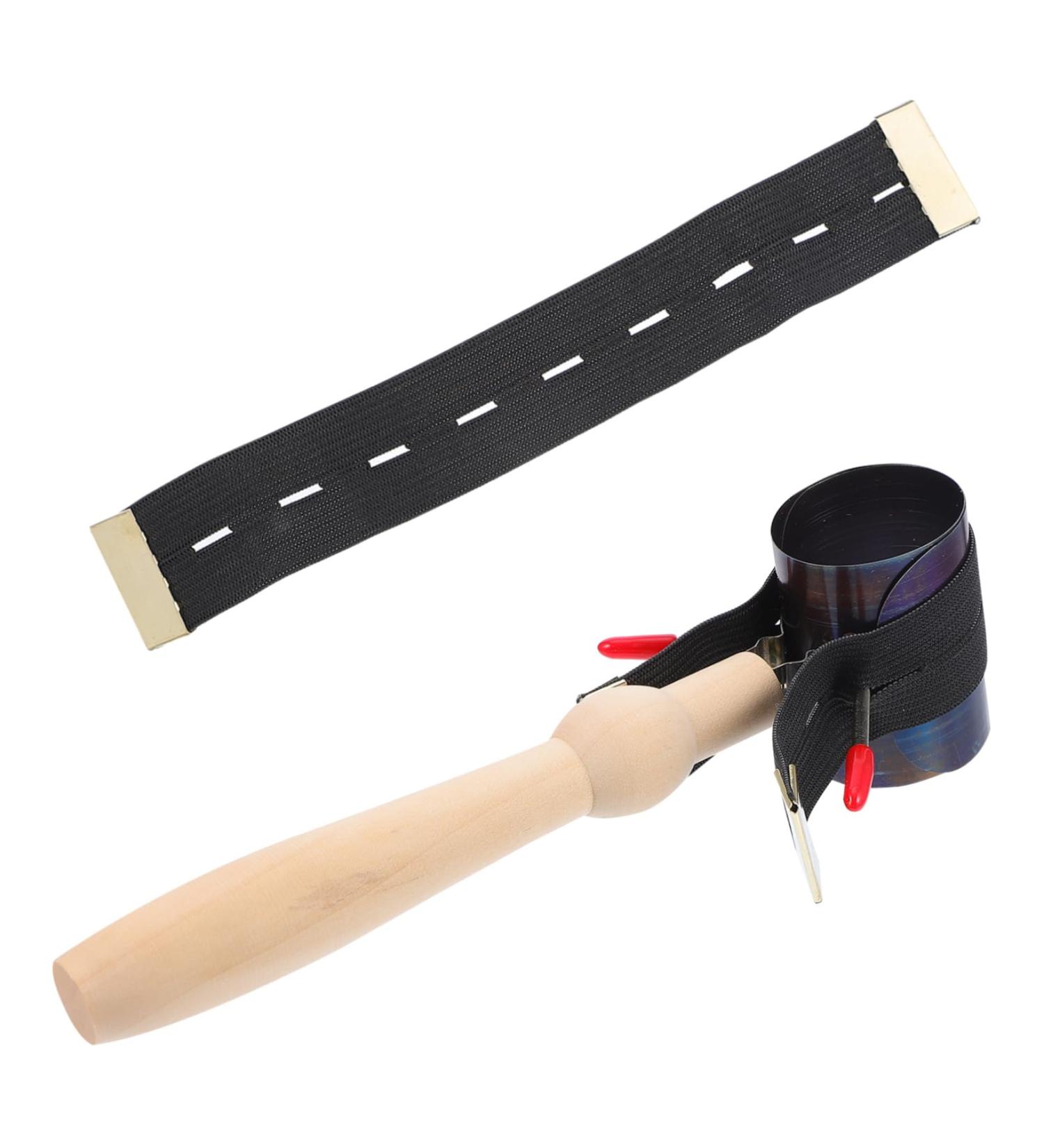 Gleavi Moxibustion Stand & Hand Roller | Portable Acupuncture Massage Tool | Stainless Steel Moxa Holder 19.3x5.2cm - International Shipping Available - Buy Online on GoSupps.com