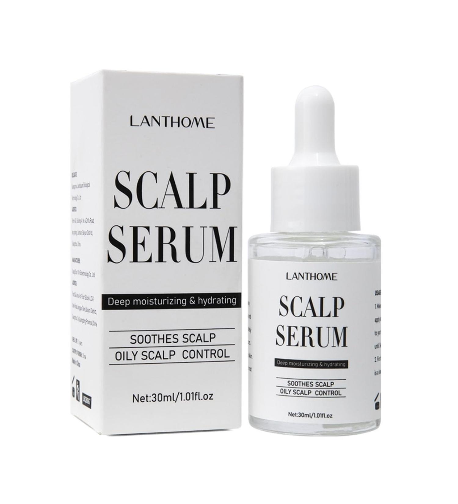 Scalp Serum Moisturizing Scalp and Hair Oil Refreshes and Nourishes Scalp Hair Strength Care Scalp Treatment Soothing Scalp Serum - Buy Online on GoSupps.com