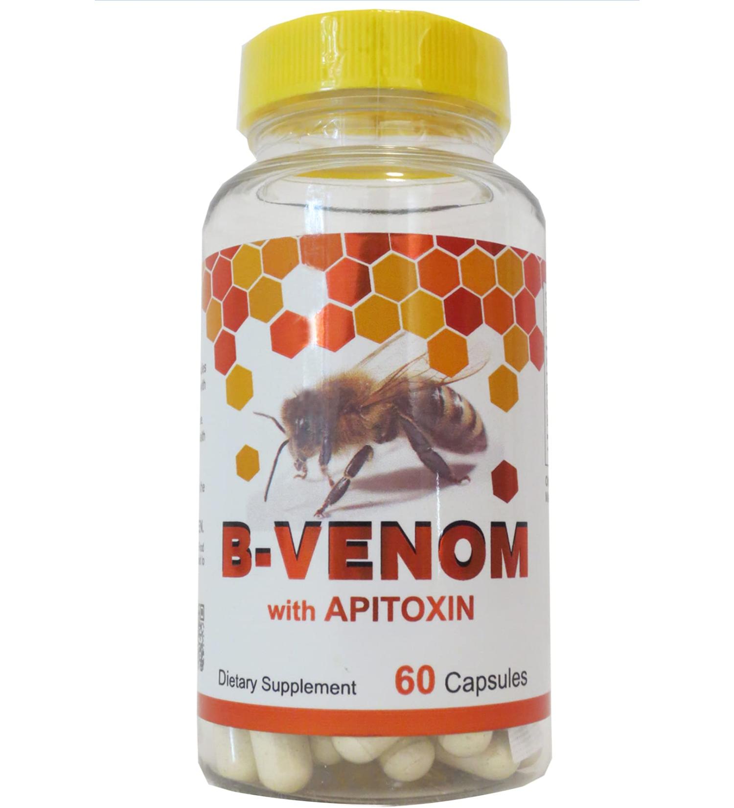 Venom Bee Venom Capsules with Glucosamine Sulfate for Joint Support - Buy Online on GoSupps.com