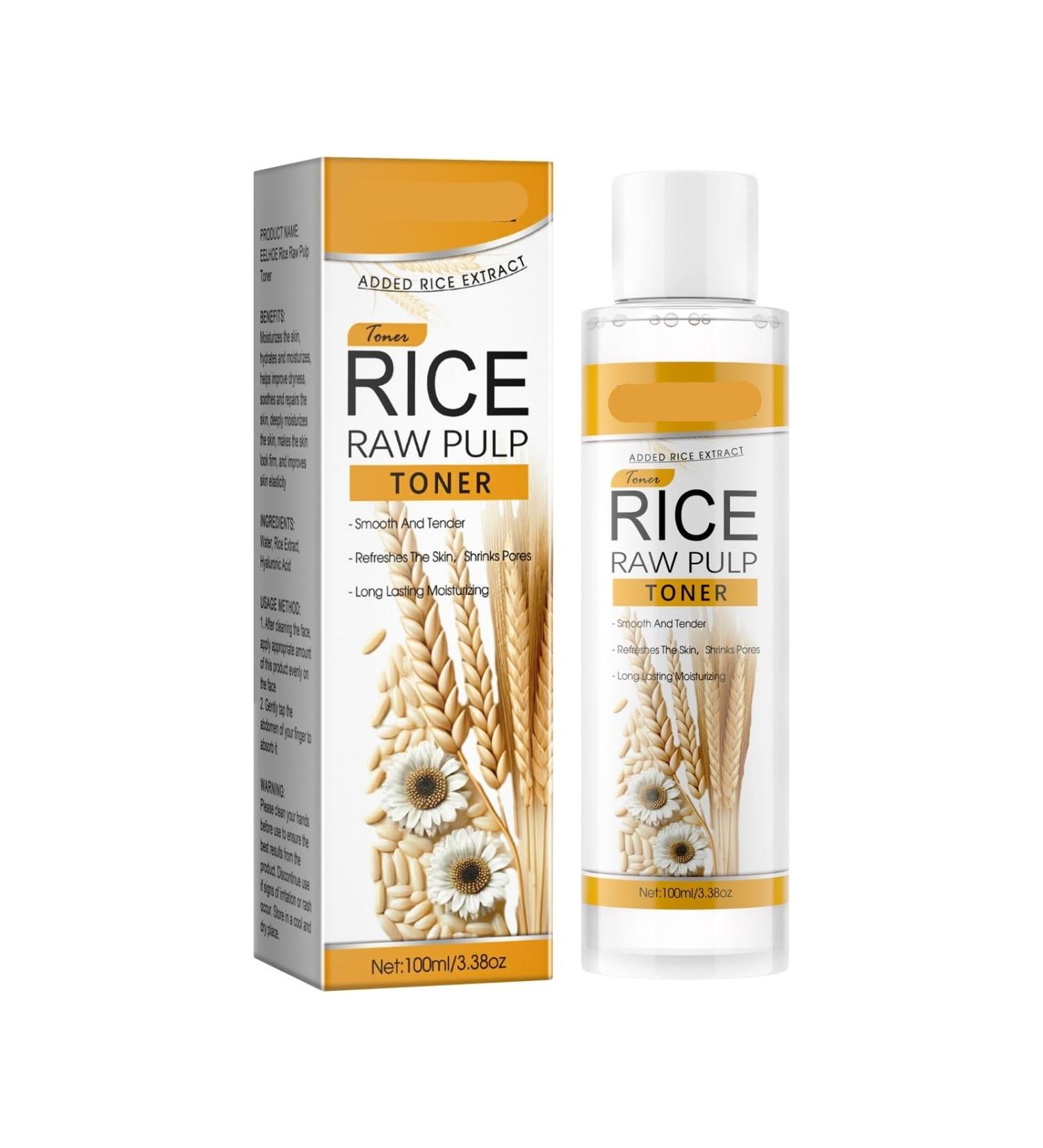 Hydrating Brightening Toner - Moisturizes Tightens Skin Minimizes Pores Soothes Dryness Leaves Skin Plump(3PCS) - Buy Online on GoSupps.com