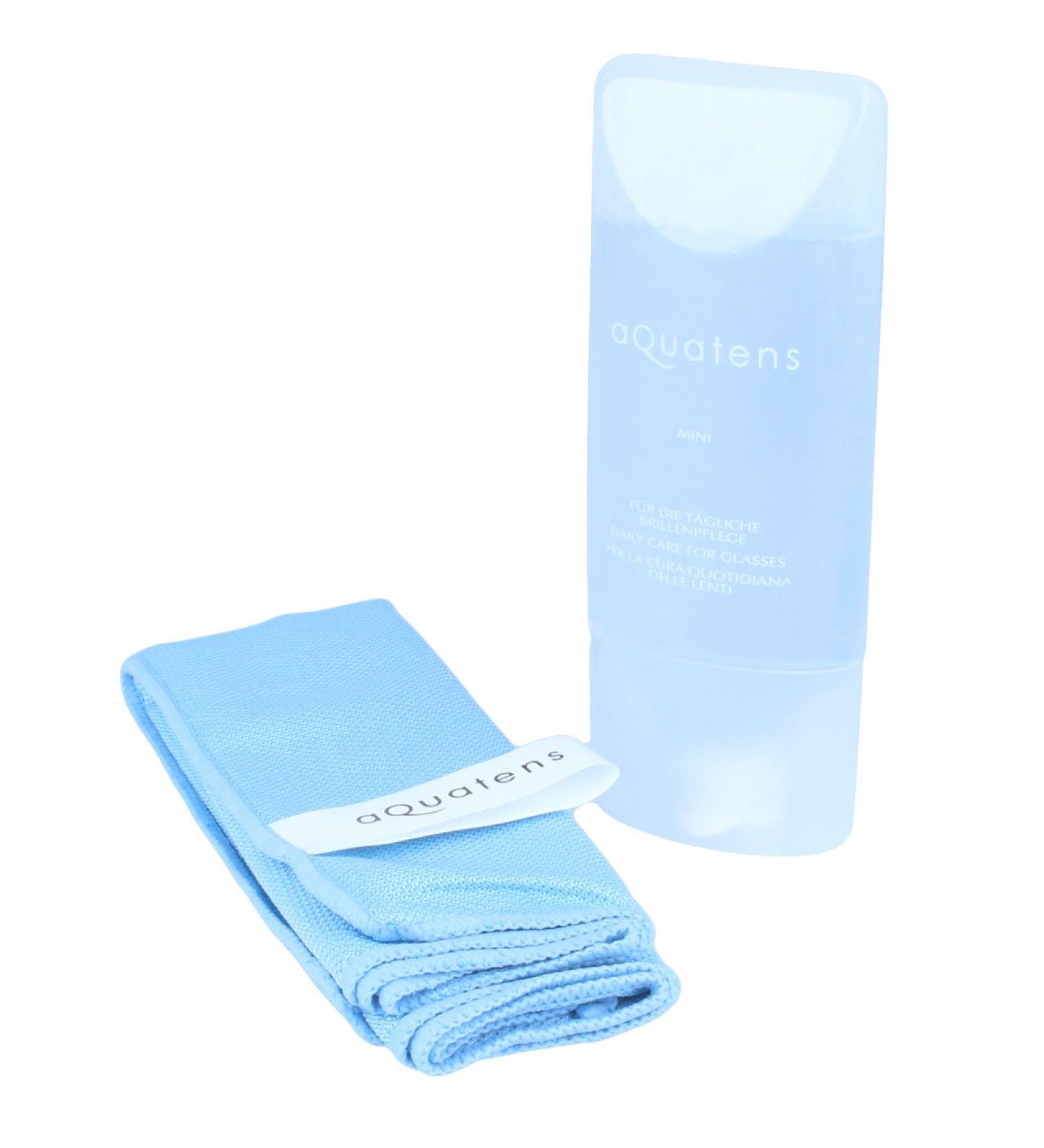 aQuatens - glasses care for comfortable vision - 50ml with cloth