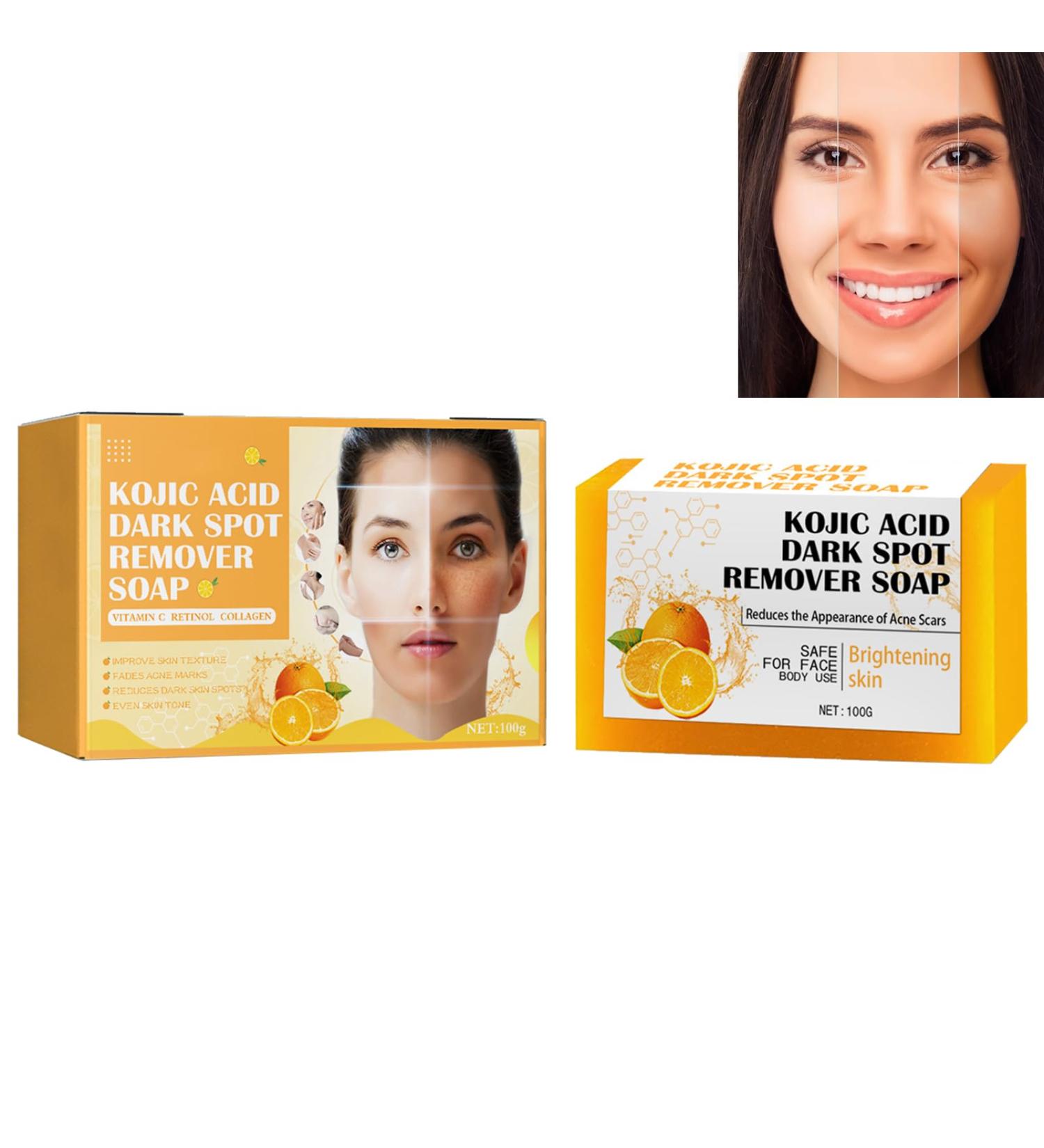 Turmeric Face Soap Turmeric Face Bar Dark Spots Remover Soap Skin Lightening Soap Soap Bars with Turmeric for Skin Lightening Cleansing Soap for Dark Revitalize and Moisturizing 100g - Buy Online on GoSupps.com