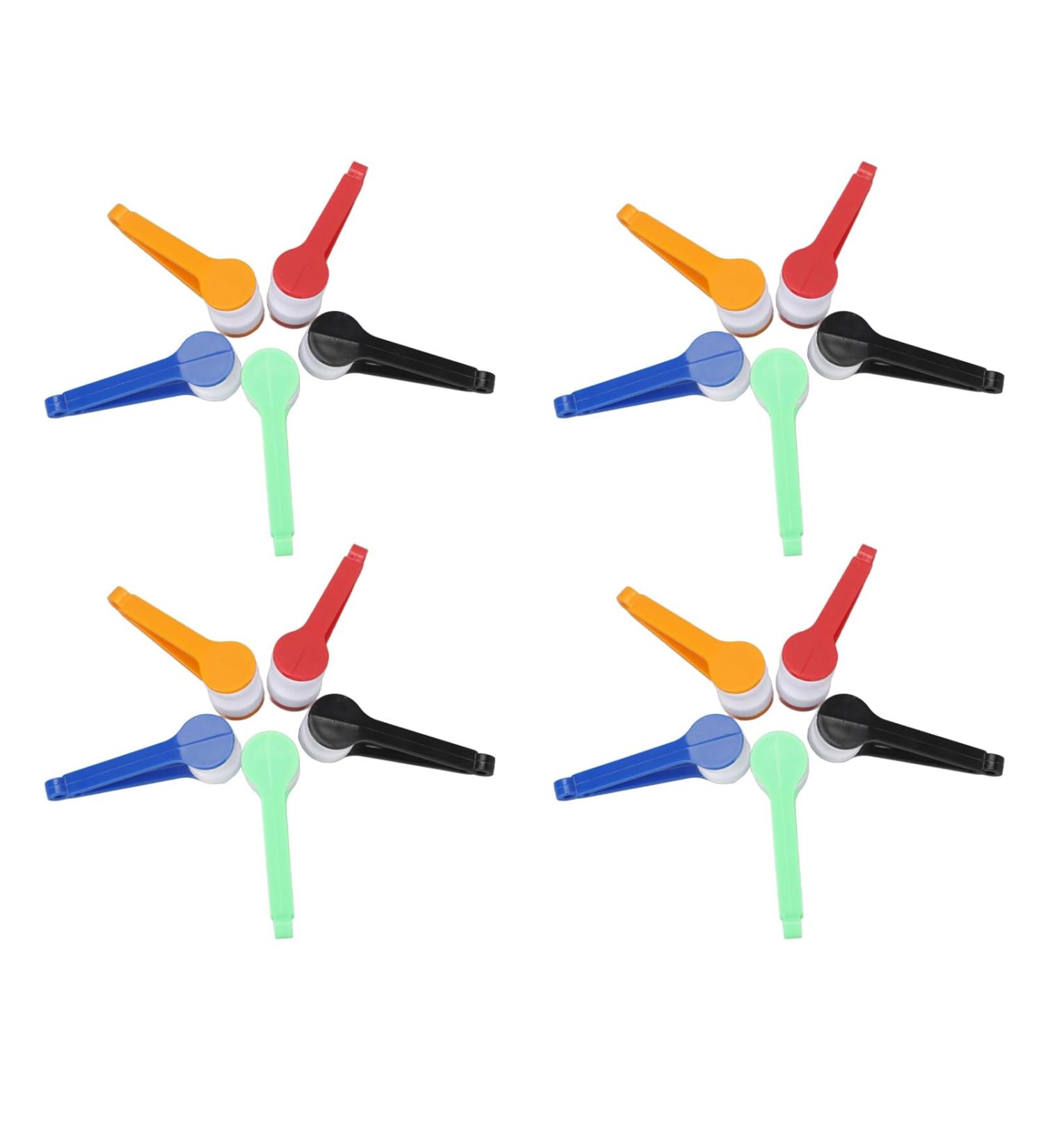 20-Partly Reading Flashing Brake Glasses Cleaning Tool Set - 4 Red Blue Black Green & Orange Brushes for Optimal Lens Care - Buy Online on GoSupps.com