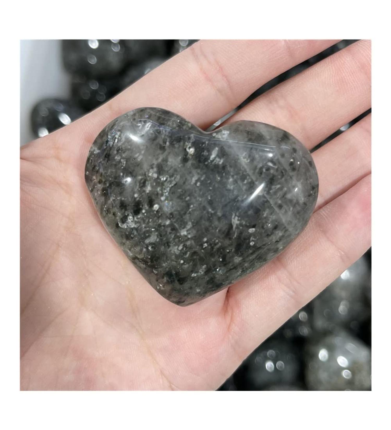 Natural Natural Dragon Fruit Crystal Stone Heart Specimen Home Decoration ningxiao 1 Piece - Buy Online on GoSupps.com