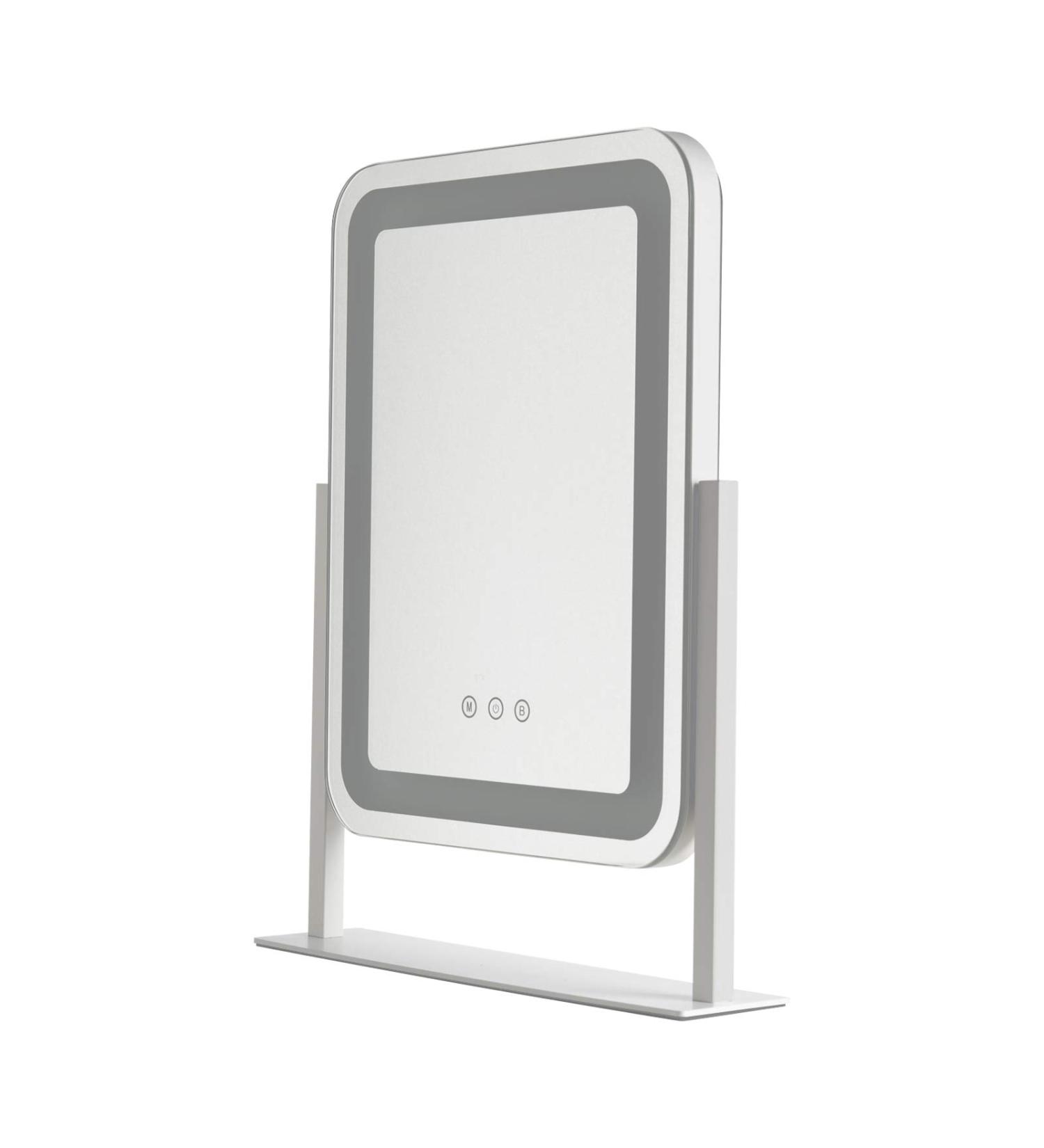 Bemelux Large Hollywood LED Makeup Vanity Mirror with 3 Color Modes Dimming and Screen Touch Switch - Buy Online on GoSupps.com