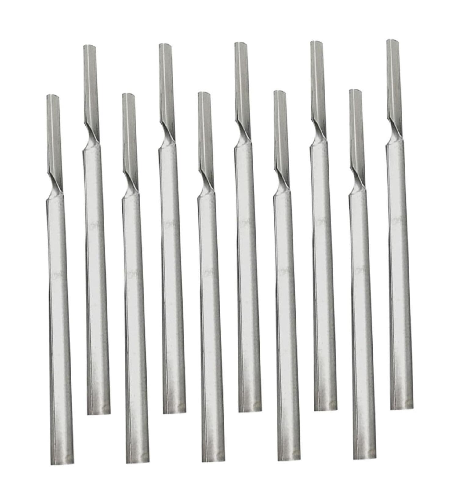 Minkissy 10 STK Pig Hair Blade Holder - Japanese Fish Tweezers & Metal Cleaning Devices for Body Care | Stainless Steel Scraper for Pigs - Buy Online on GoSupps.com