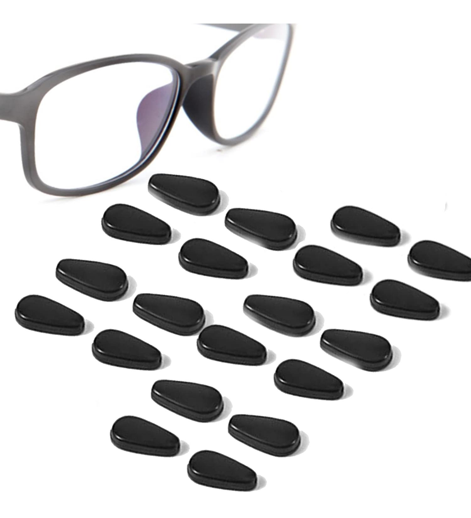 Zooetway Silicone Nose Pads 10 Pairs Anti-Slip Self-Adhesive Glasses Pads for Short-Sightedness Reading Glasses & Sunglasses 3mm Thick Slide-Resistant International Shipping Available - Buy Online on GoSupps.com