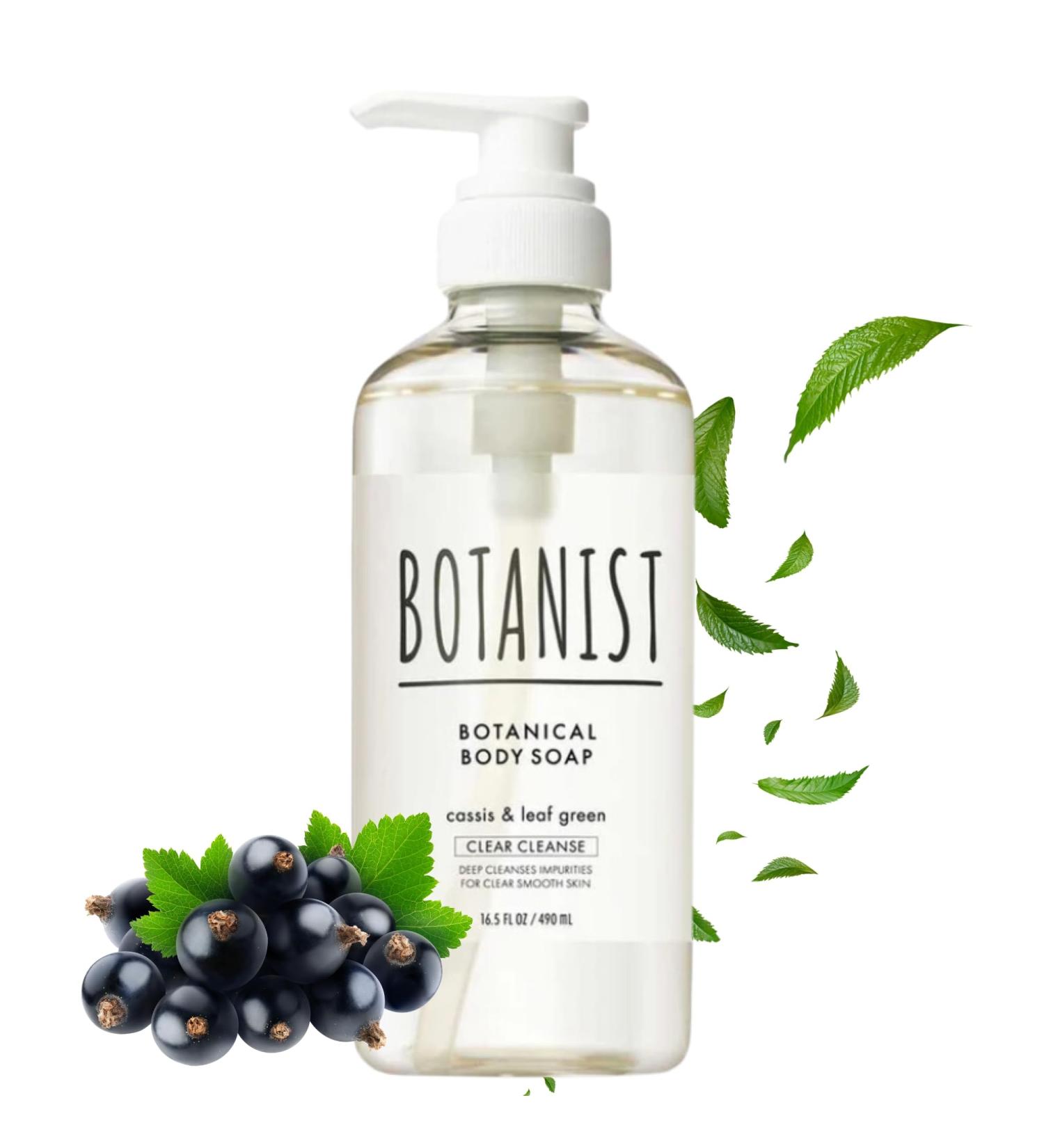Botanist Moisturizing Body Wash - Natural & Organic Shower Gel for Sensitive Dry Skin 16.5 Fl Oz | Botanical Cleanse with Cassis Leaf & Leaf Green - Buy Online on GoSupps.com
