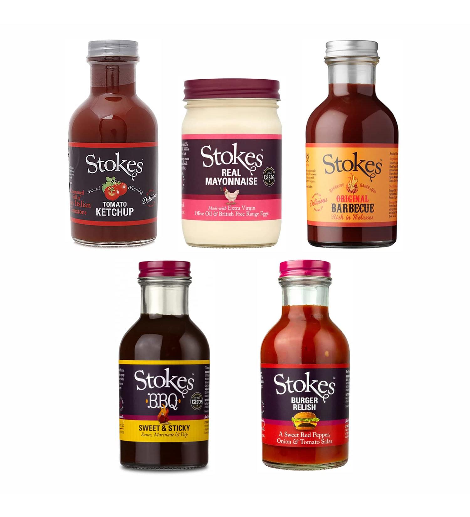 Stokes BBQ Collection 5 Jars - Buy Online on GoSupps.com