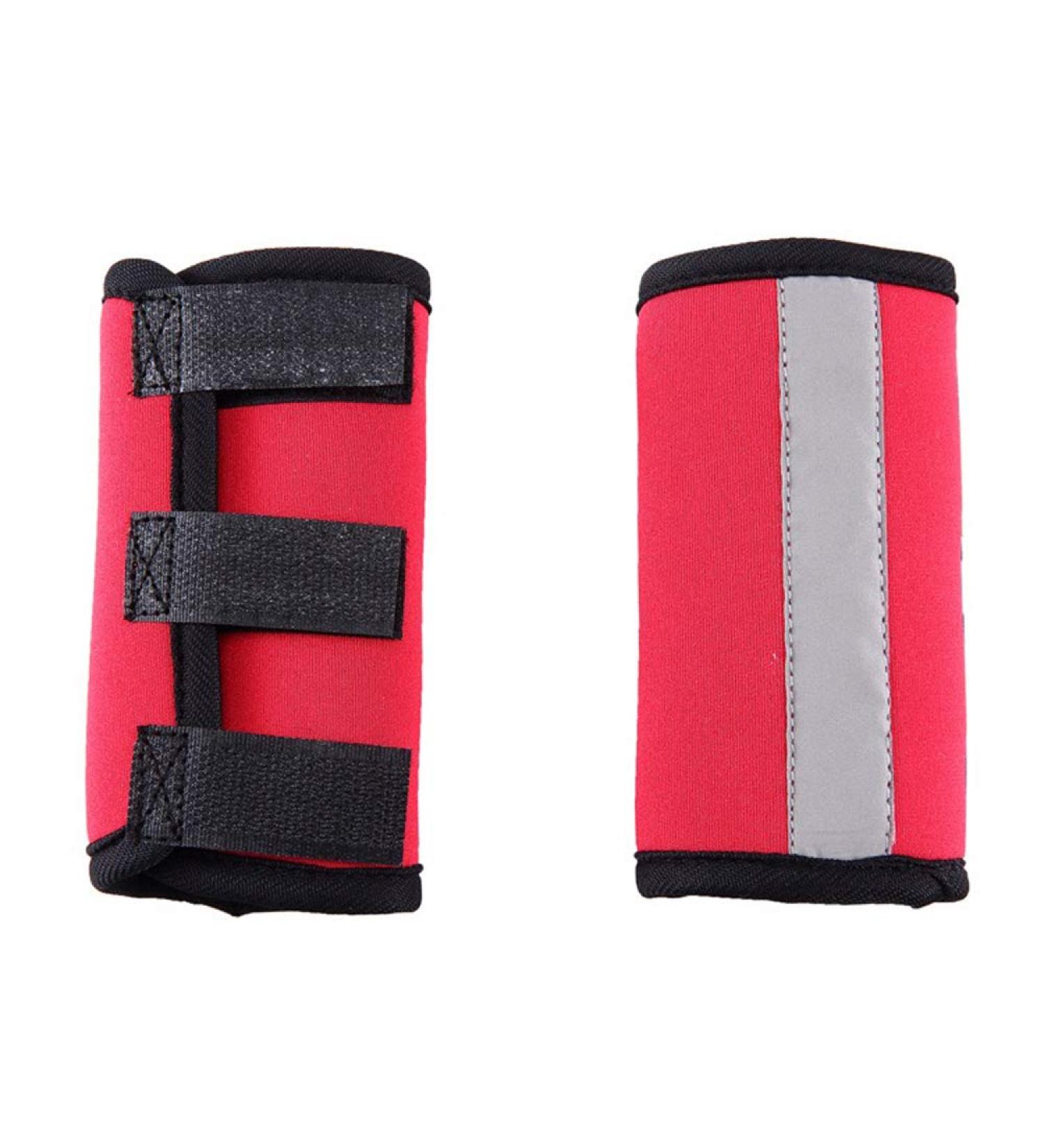 Dog Knee Pads 1 Pair of Leg Hock Joint Protection Belts are Protected with Safety Reflective Belts Wound Healing and Loss of Stability Due to Arthritis Can Prevent Injuries and Sprains (S red) S Red - Buy Online on GoSupps.com