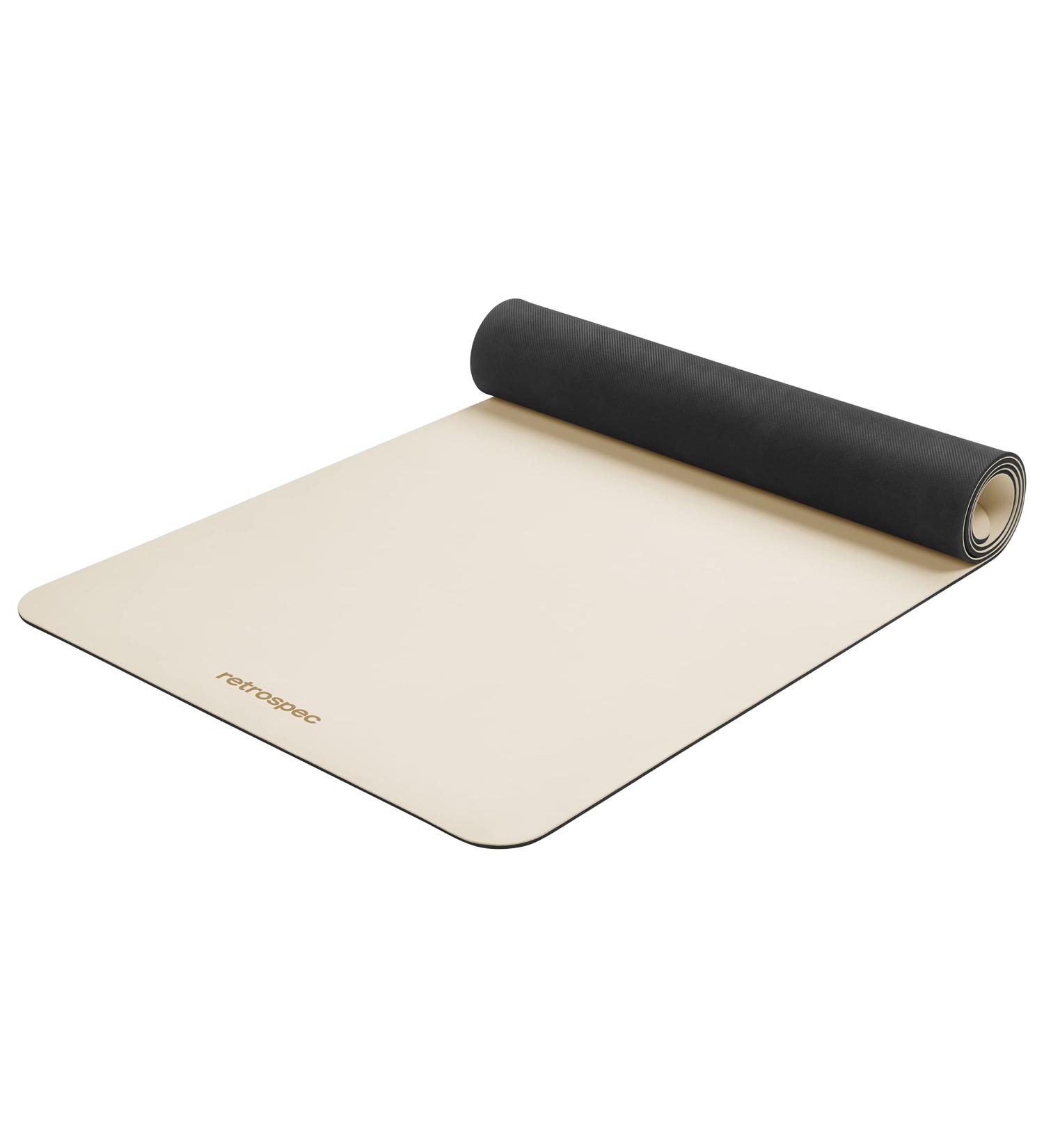 Retrospec Laguna 5mm Yoga Mat - Rosewater Fitness Mat for Women, Men & Children - Buy Online on GoSupps.com