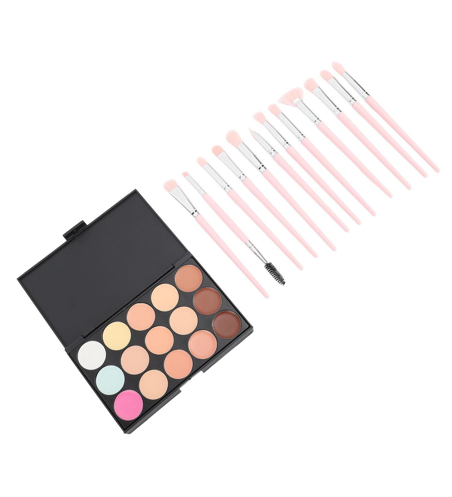 Makeup Tool Kit Professional Ergonomic Skin-Friendly Makeup Kit for Daily Travel - Buy Online on GoSupps.com