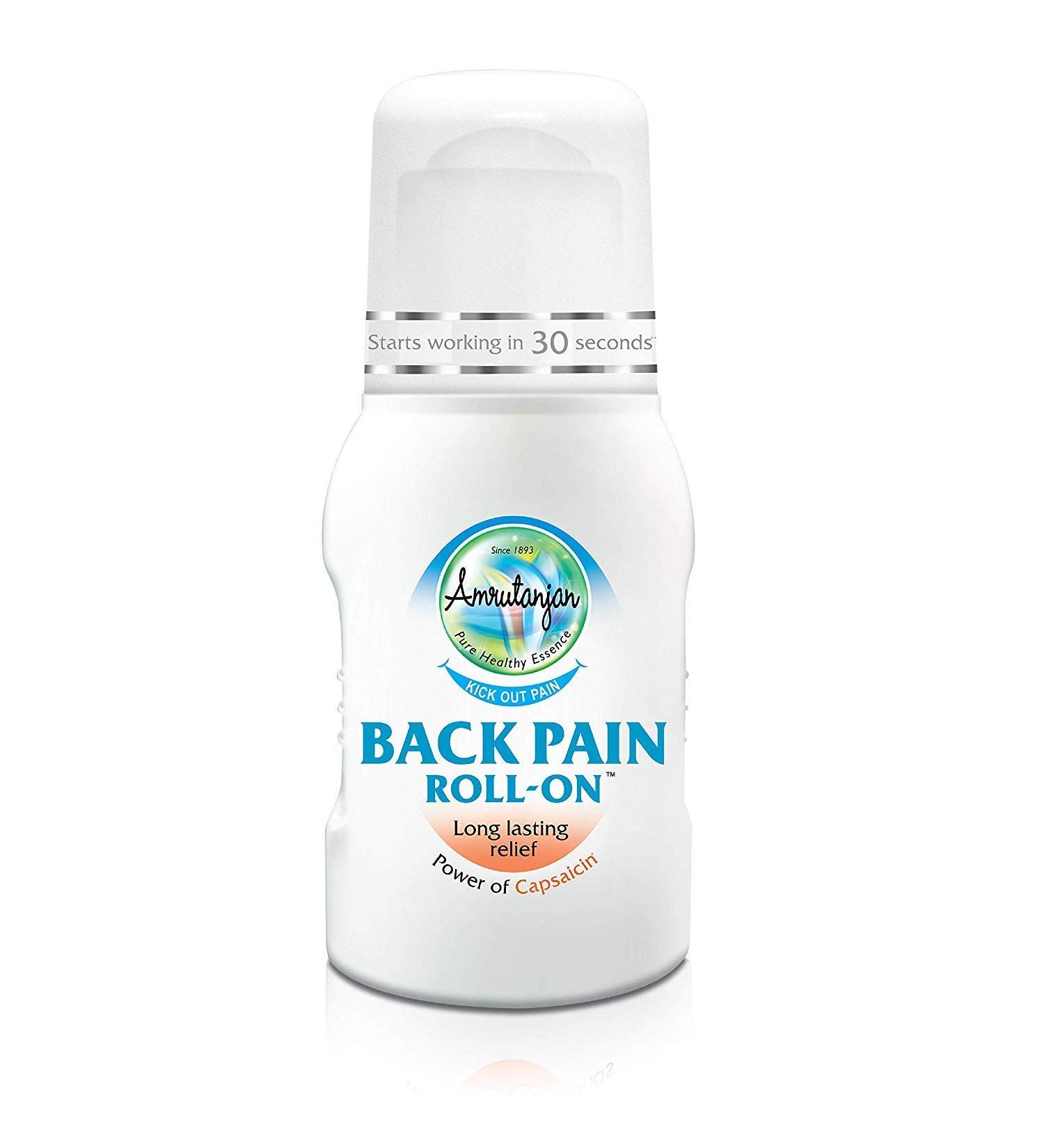 Amrutanjan Back Pain Roll on (Ship from India)