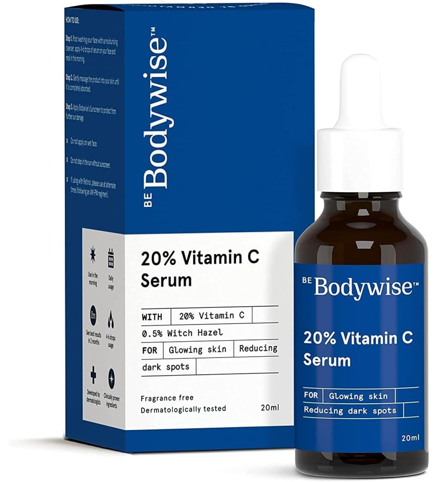 QURA QURA 20% Vitamin C Serum for Bright Radiant Skin | Stable and Effective Skin Rejuvenation Serum