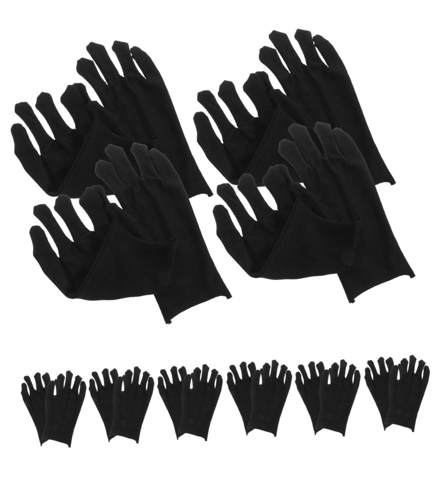 Mikinona 12 Pairs Cotton Gloves Labour Protection Gloves Hand Gloves Comfortable Gloves Working Gloves 21.00X11.00X0.20CM - Buy Online on GoSupps.com
