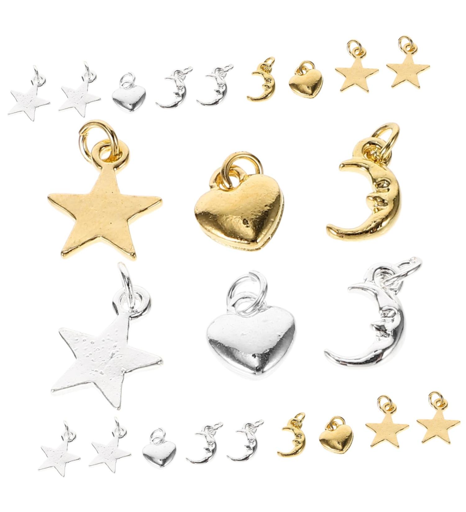 PLAFOPE 1 Set Nail Pendant DIY Nail Art Tool Bridal Jewelry Nail Stickers Dangle Nail Charms Nail Jewels Rhinestone Jewelry Nail Drill Tool Nail Accessories Nail Dangle DIY Decor Alloy 8x8cm As Shown - Buy Online on GoSupps.com