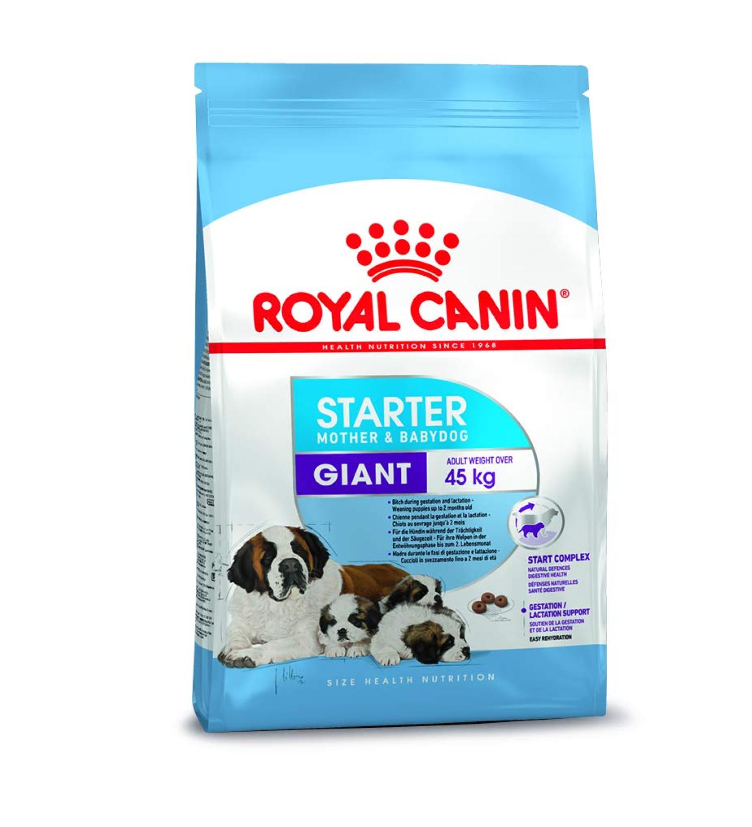 Royal Canin Giant Starter Mother and Babydog 15 kg - Buy Online on GoSupps.com
