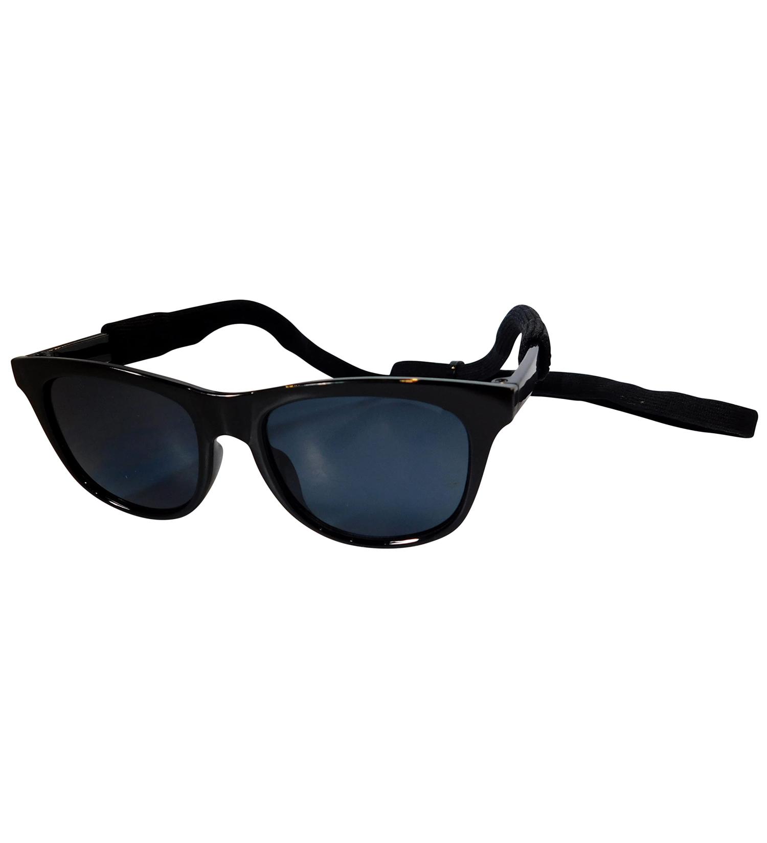 80s Dog Costume Sunglasses for Medium Breeds 20-40 lbs in Black - Buy Online on GoSupps.com