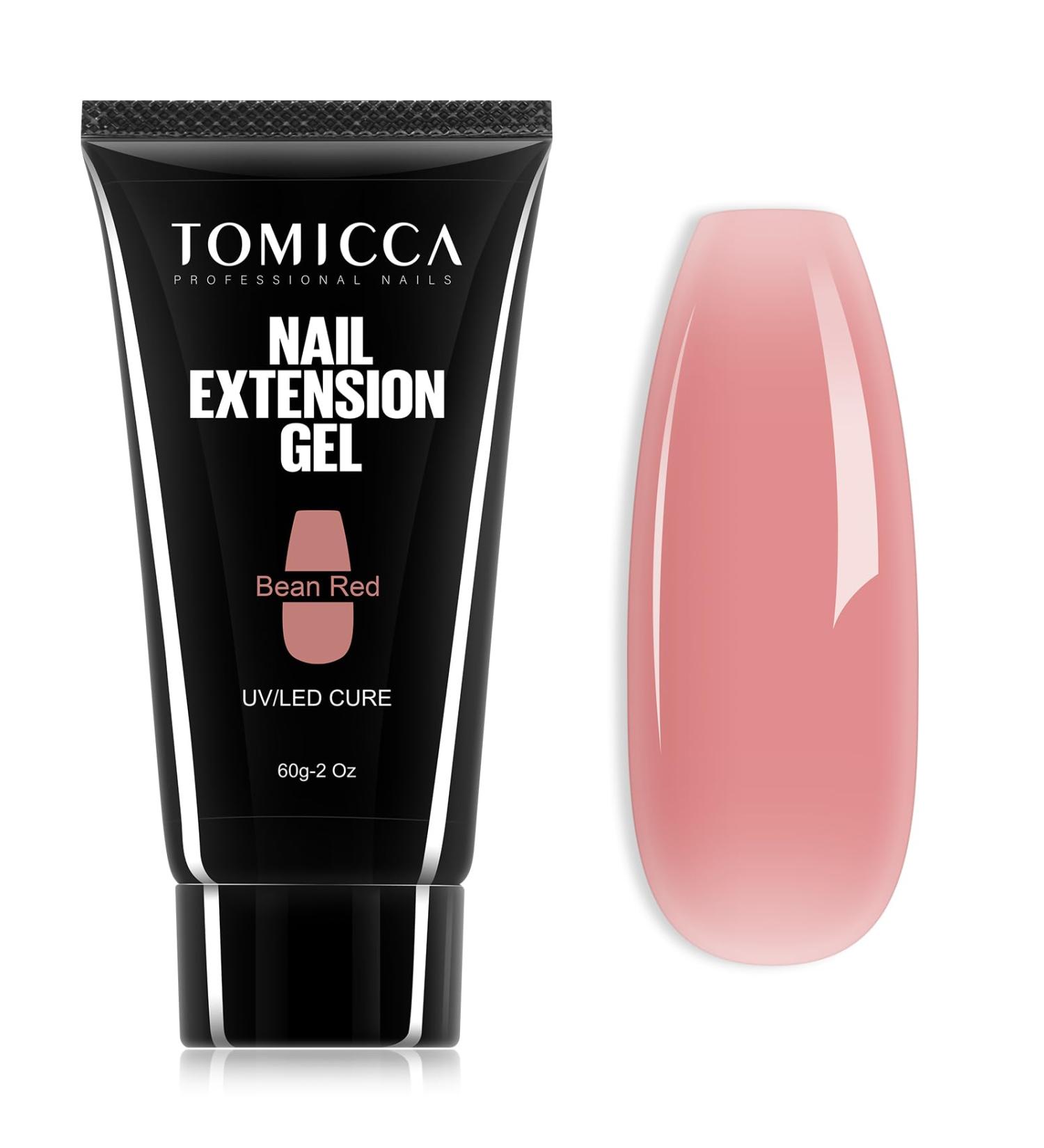 Tomicca 60g Polygel Acrylic Gel - Nude Quick Extender Set for Long-Lasting Natural Nails | Ideal for Beginners & Salon Professionals - Buy Online on GoSupps.com