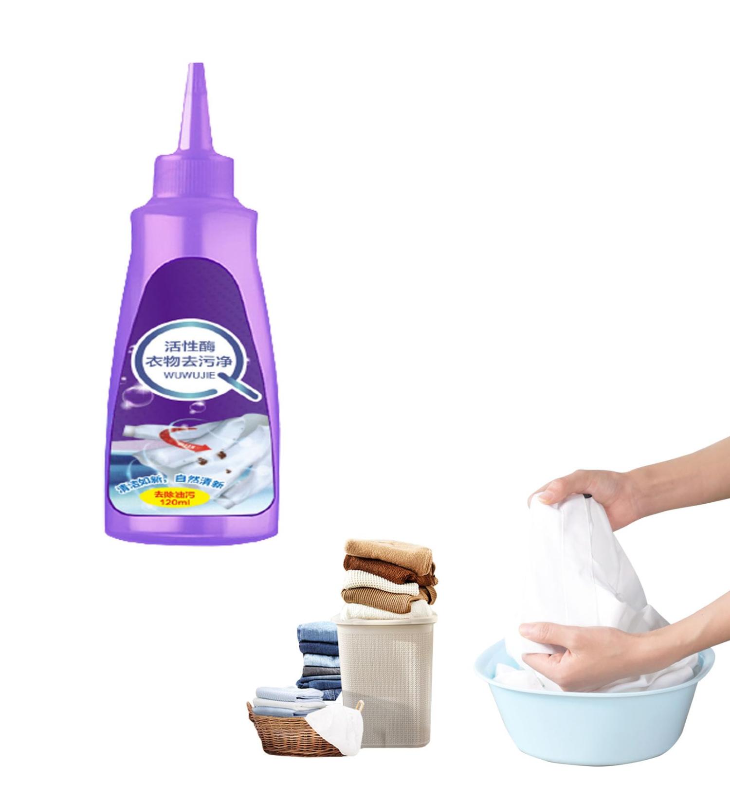 Ocennu Stain Remover Enzyme Laundry Stain Remover Clothes Oil Stain Remover Stainwiz Clothing Stain Remover Stubborn Stains Cleaner Clothing Quick Laundry Dry Cleaner (1pcs) - Buy Online on GoSupps.com