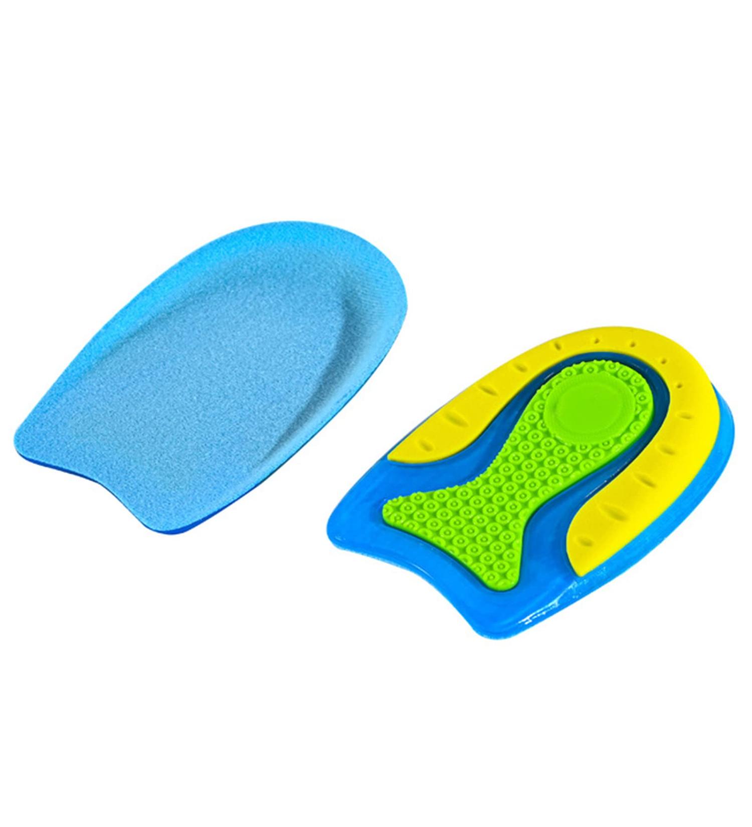 Rnitle Heels Gel Pillow for Men | Premium Heel Spur Inserts & Silicone Gel Protector for Plantar Fasciitis & Tendonitis | Breathable Comfort for All Shoes - Buy Online on GoSupps.com