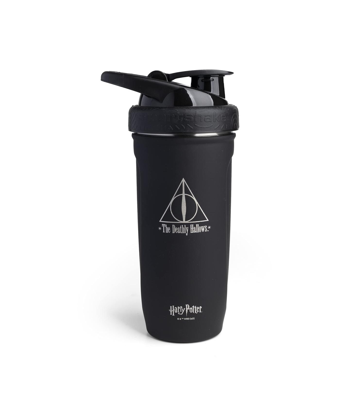 Harry Potter Deathly Hallows Stainless Steel Shaker Bottle 900ml | Leakproof & BPA Free - Buy Online on GoSupps.com