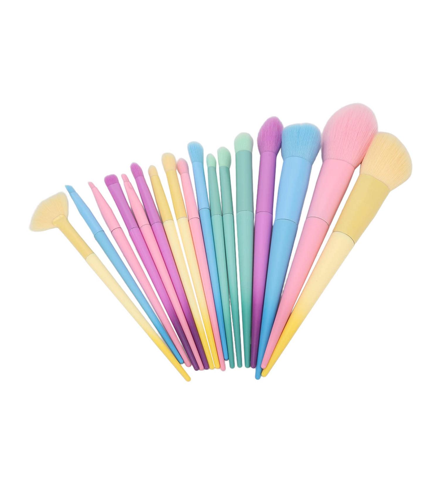 17pcs Soft Cosmetic Brush Set - Bionic Fiber Makeup Kit for Dating Parties & Outdoor Use - Perfect for Flawless Application - Buy Online on GoSupps.com