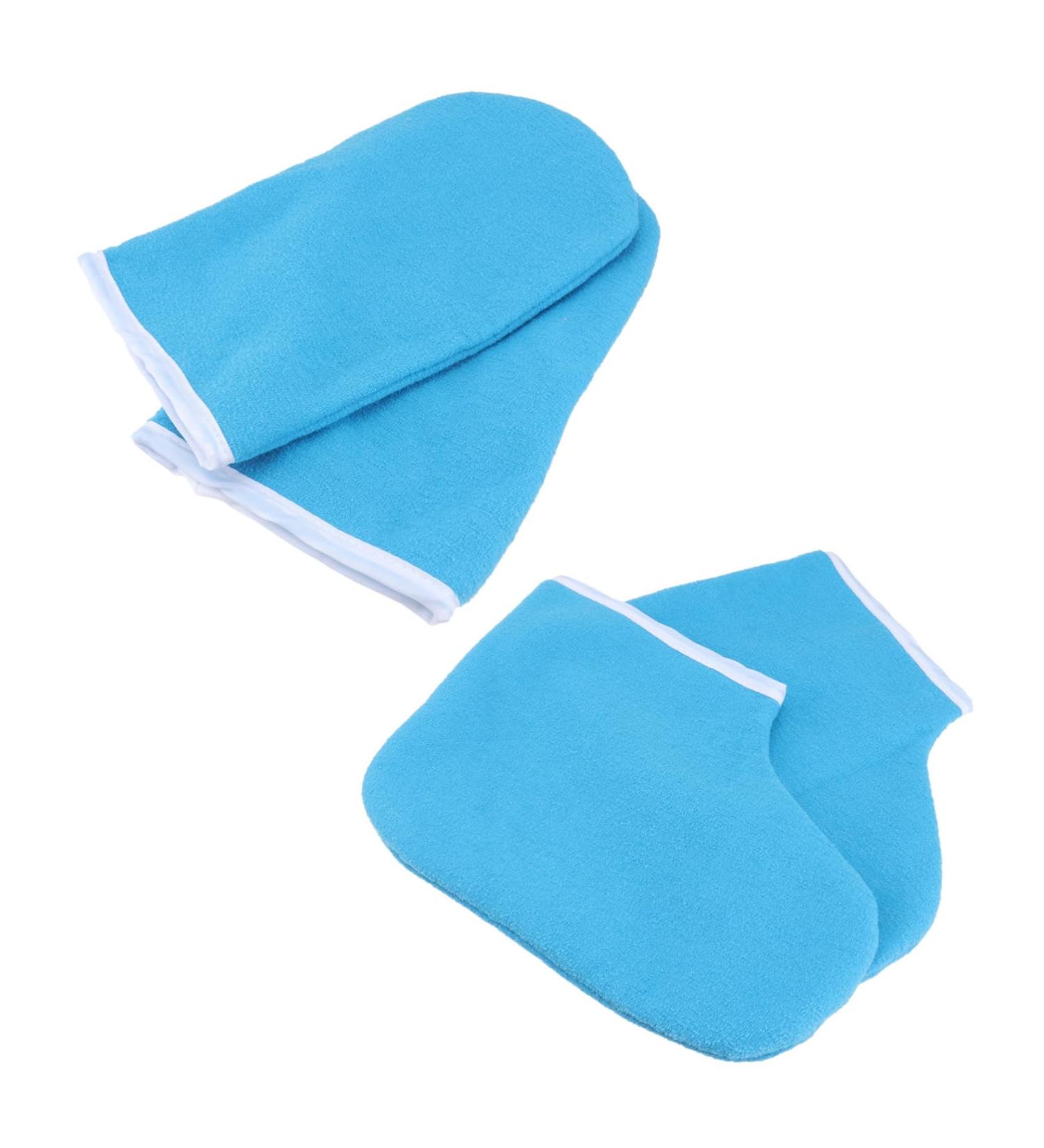 minkissy 3 Sets paraffin wax foot cover paraffin accessories wax bath hand cover Wax Bath Treatment Wax Warmer Hand Foot Liners and bag wax gloves wax socks Work heater comfortable - Buy Online on GoSupps.com