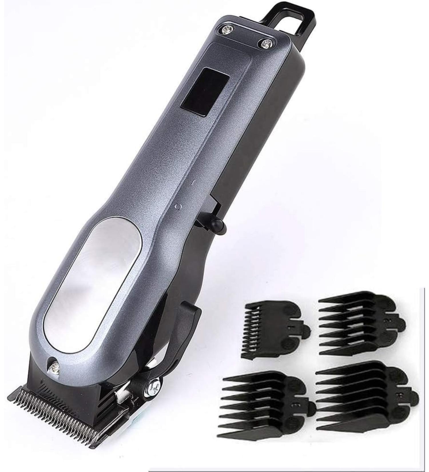 Rechargeable Cord/Cordless Haircutting & Trimming Kit - Perfect for Hair Beard & Body Grooming | International Shipping Available - Buy Online on GoSupps.com