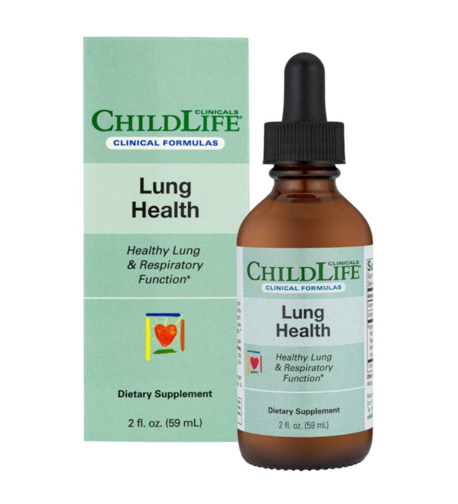 Childlife Clinicals Lung Health - Support Healthy Lung & Respiratory Function, 2 fl oz - Buy Online on GoSupps.com