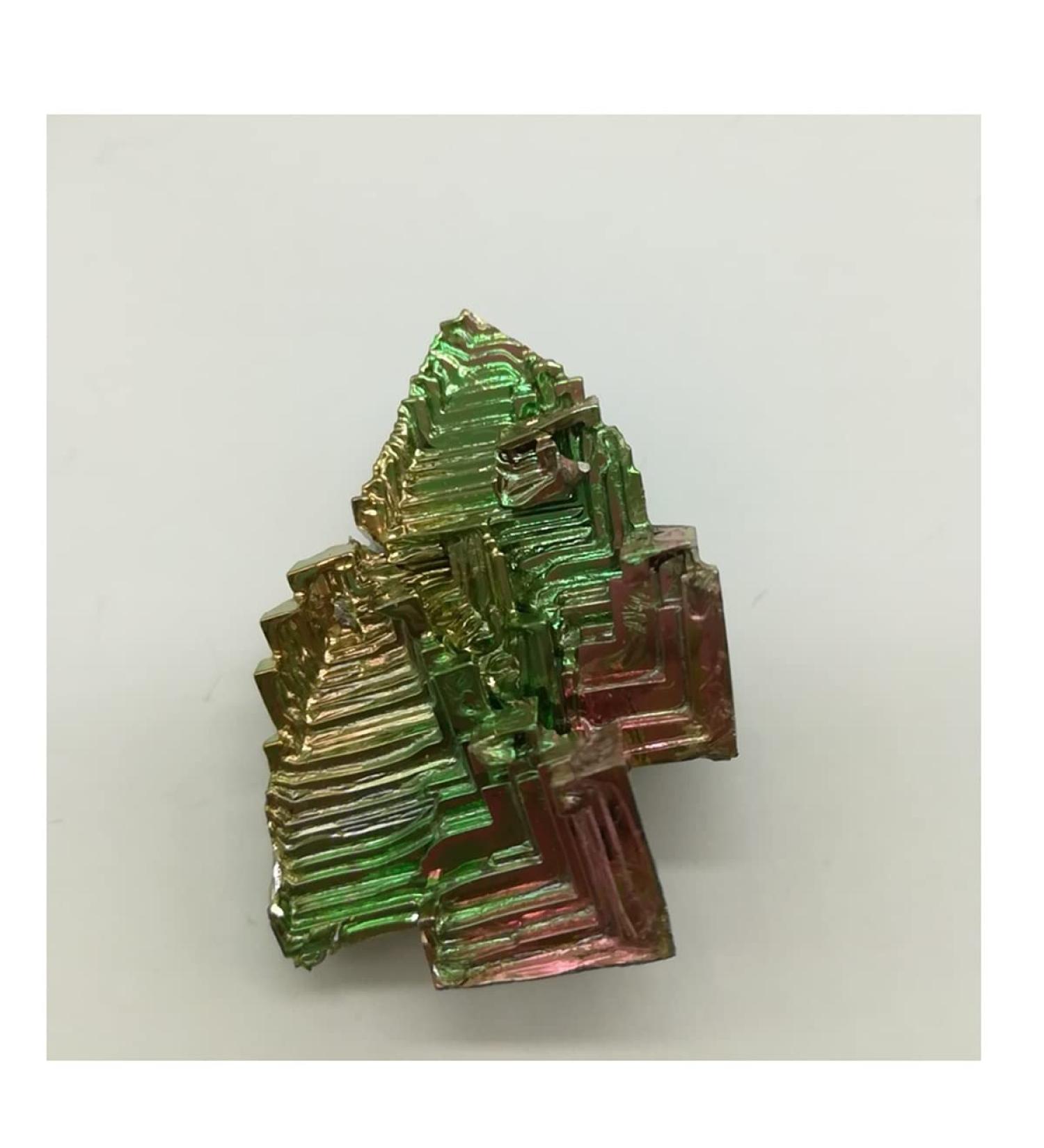 Natural Crystal 1Pc Bismuth Rainbow Bright Crystal Geode Weight Element Bi Random Delivery (32-36g) Crystal Stone Stone Mineral Specimen - Buy Online on GoSupps.com