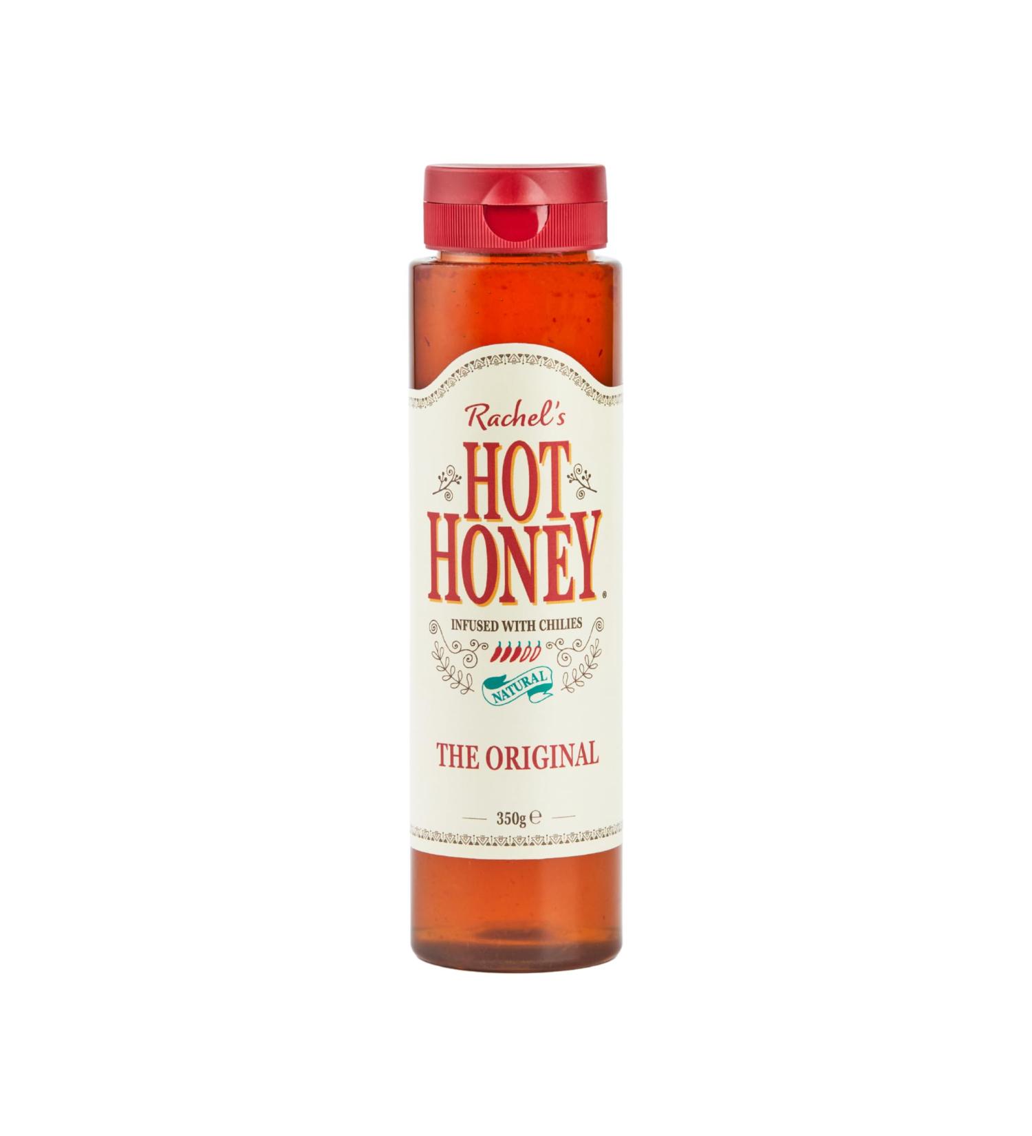 Rachel's Honey BV RACHELS HOT HONEY THE ORIGINAL ChiliInfused Honey 100 Natural EUOrigin Honey Made in The Netherlands Sweet & Spicy 350g - Buy Online on GoSupps.com