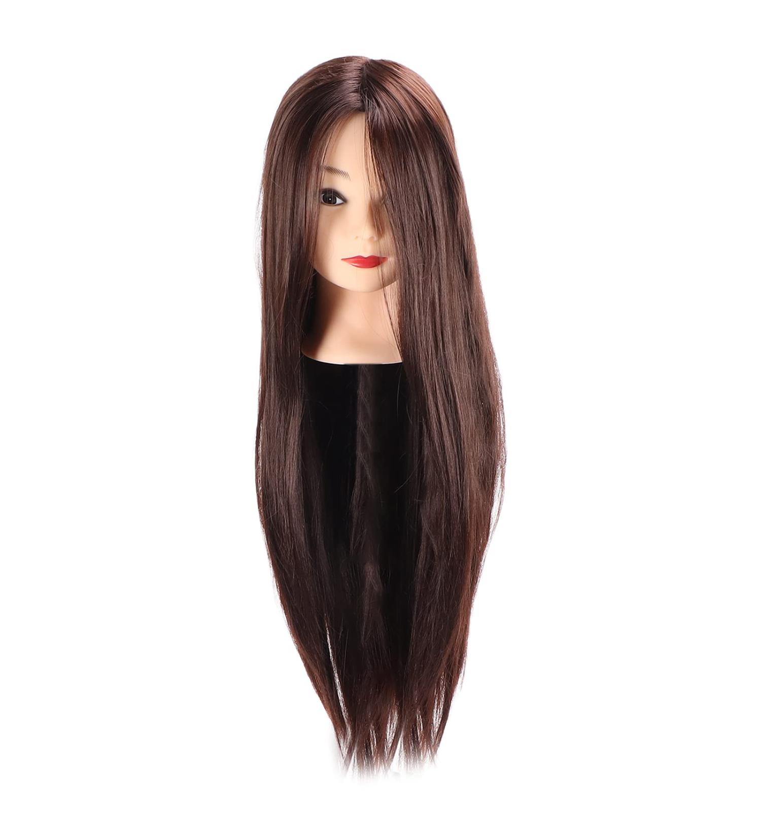 Hair Styling Head for Practice - Braiding & Hairdresser Accessories for Beauty Schools & Salons - Buy Online on GoSupps.com