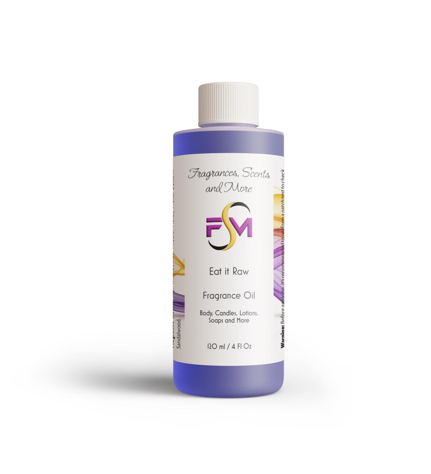 Eat it Raw Fragrance Oil - 4 Fl Oz Plastic Bottle (120ml) 4 Fl Oz (Pack of 1) - Buy Online on GoSupps.com