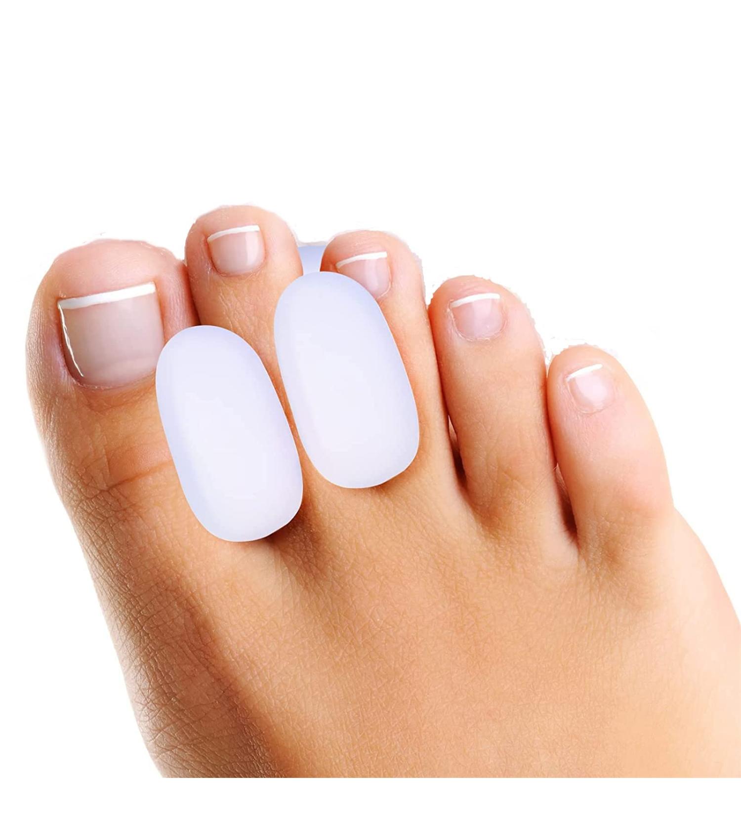 Set of 4 Silicone Toe Separators for Hallux Valgus - Comfort & Protection | International Shipping - Buy Online on GoSupps.com