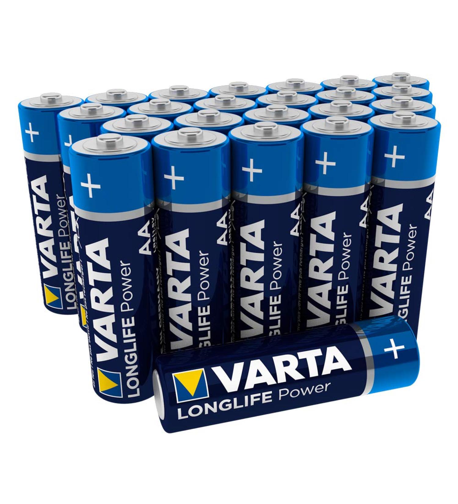 Varta 04906 Alkaline 15V AA Batteries - Non-Rechargeable Cylindrical Long-Lasting Power | Buy Online Worldwide - Buy Online on GoSupps.com