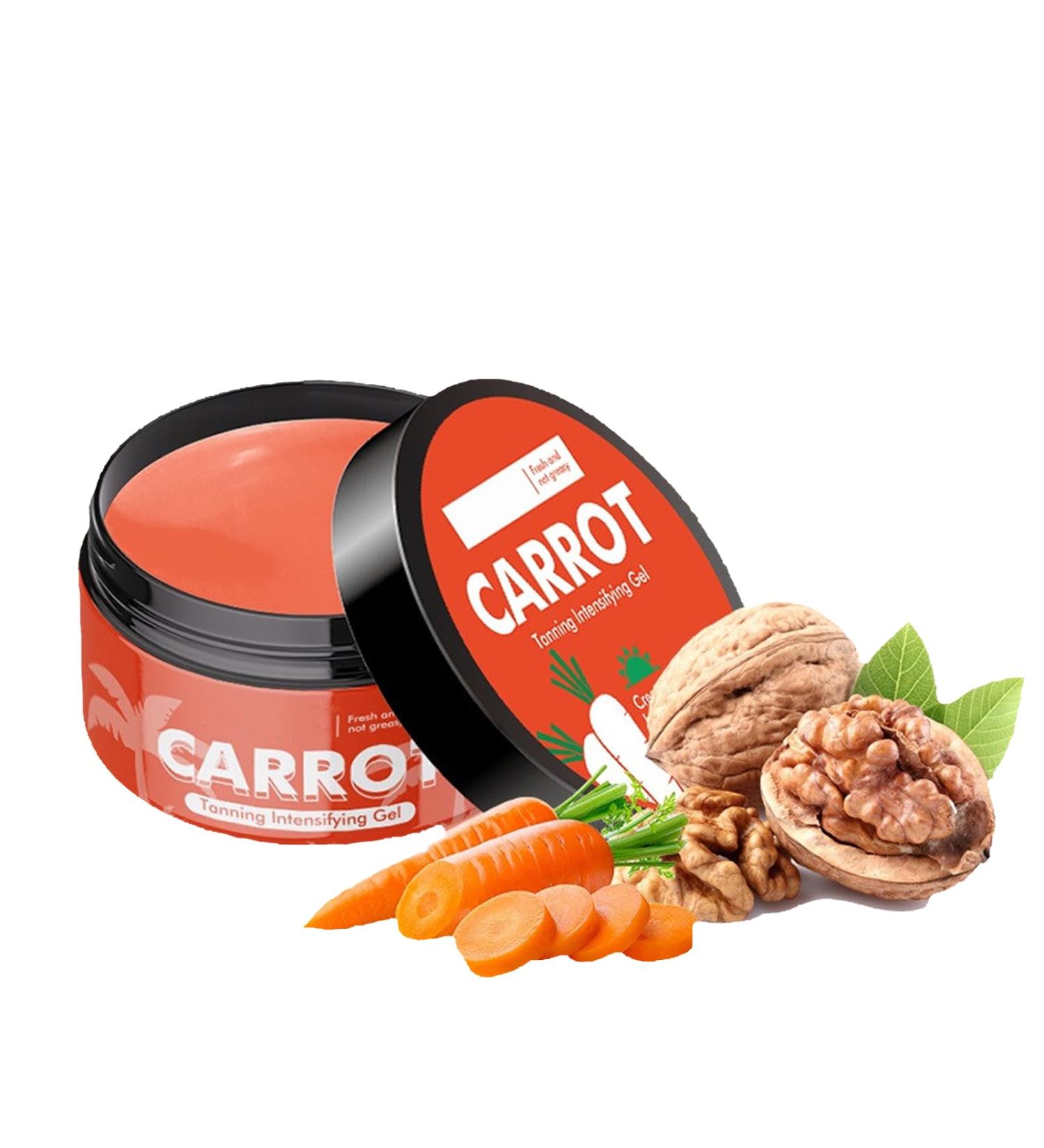 Carrot Sun Gel Intensive Tanning 100 ml carroten tanning tanning accelerator tanning with self-tanner premium tanning tanning moisturizing gel brown shiny solarium - Buy Online on GoSupps.com
