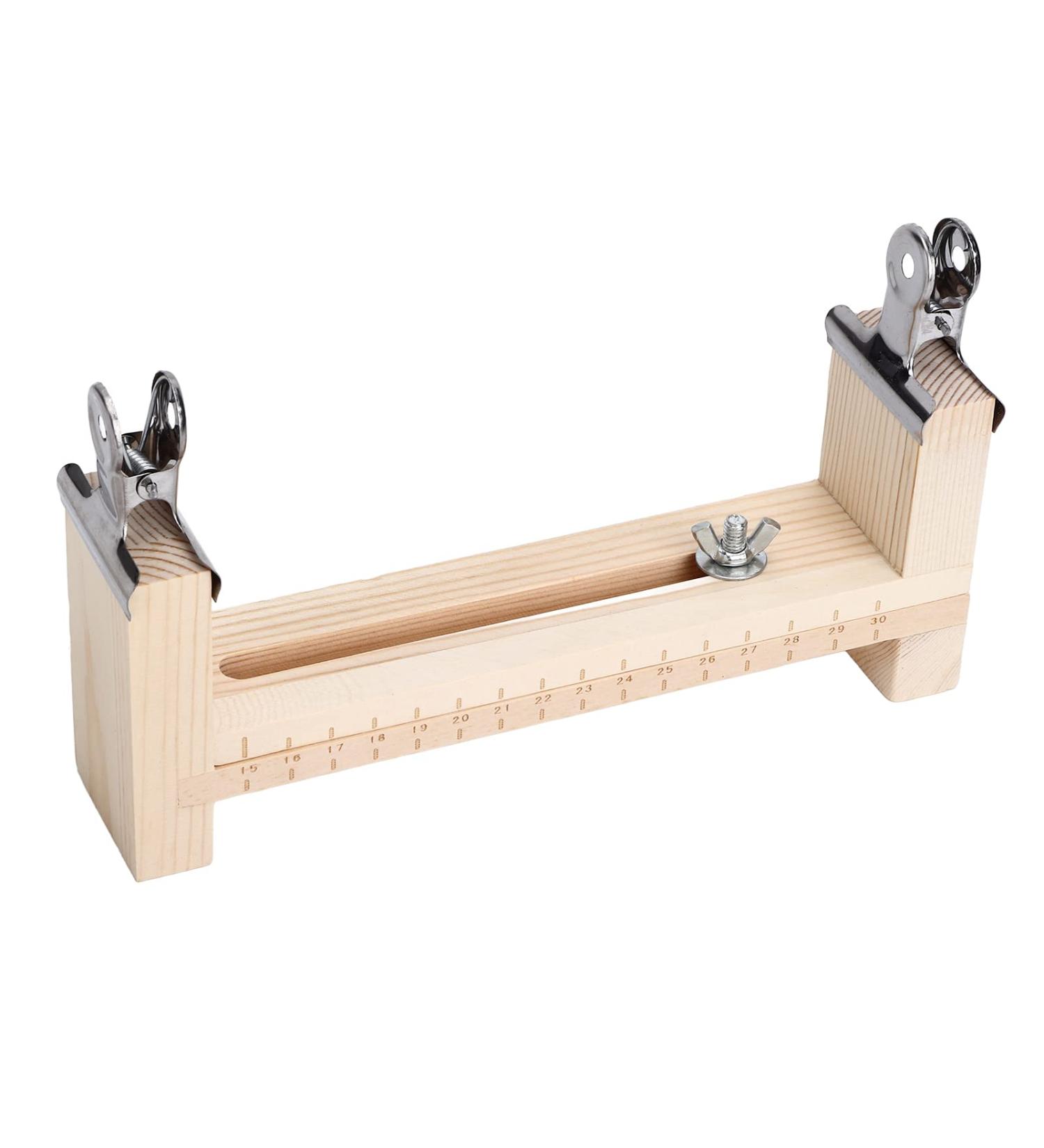 TOPINCN Paracord Bracelet Maker Wood Jig with Clamp - DIY Hand Knitting Tool - Buy Online on GoSupps.com