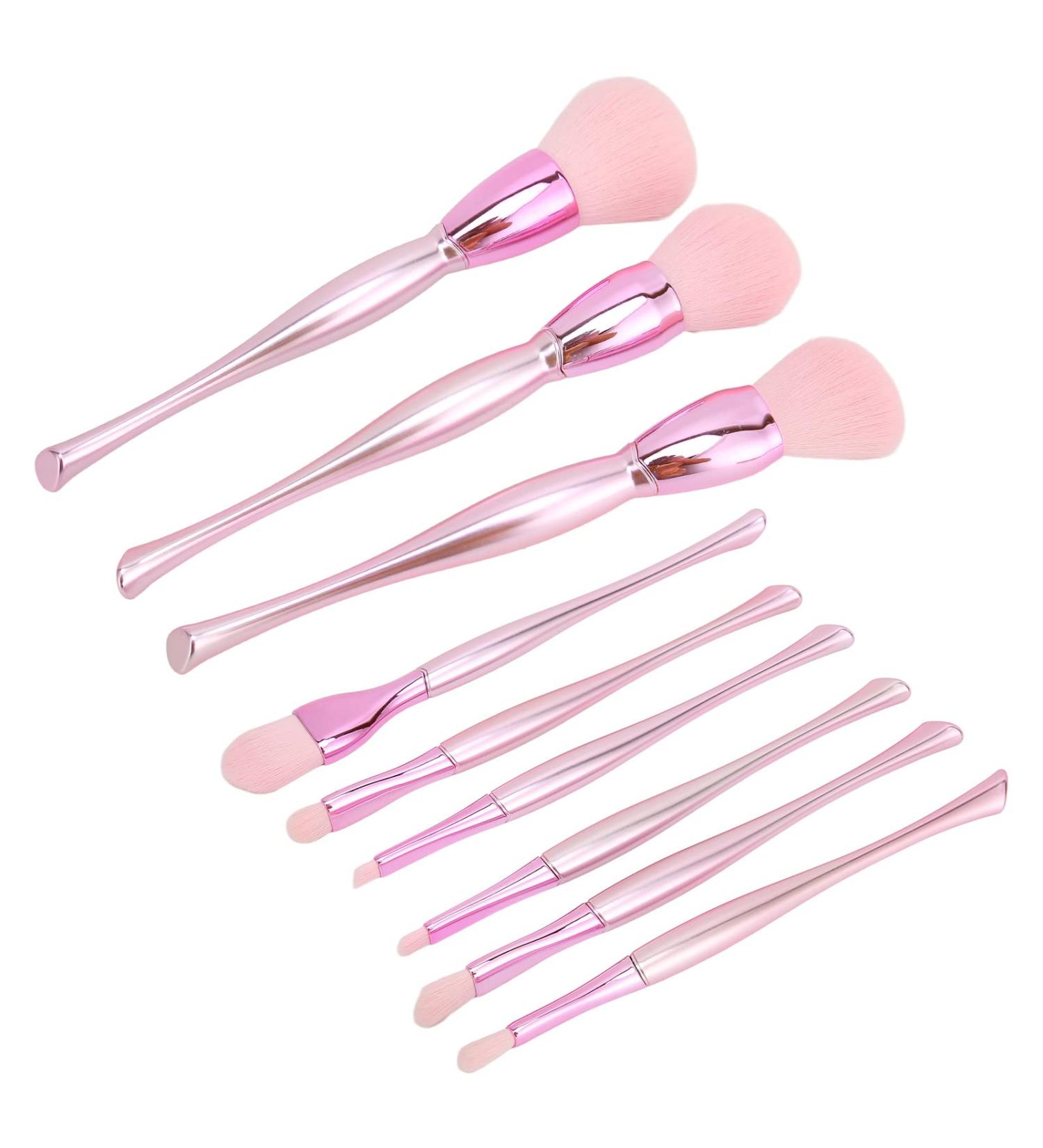 Verdant Touch 10 Pcs Professional Makeup Brush Set Foundation Concealer Powder Blush Eyeshadow Brush Set for Daily Makeup - Buy Online on GoSupps.com