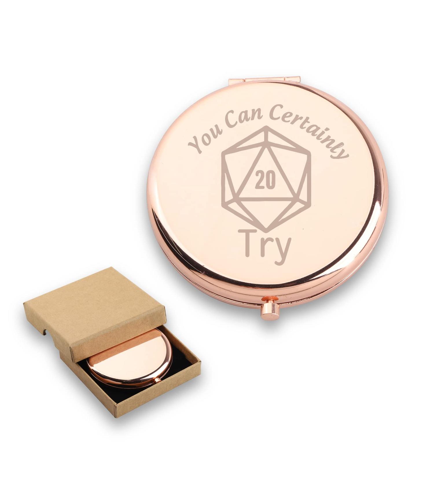 WUSUANED DND Makeup Mirror - Funny RPG Gamer Gift for Gaming Player - Buy Online on GoSupps.com