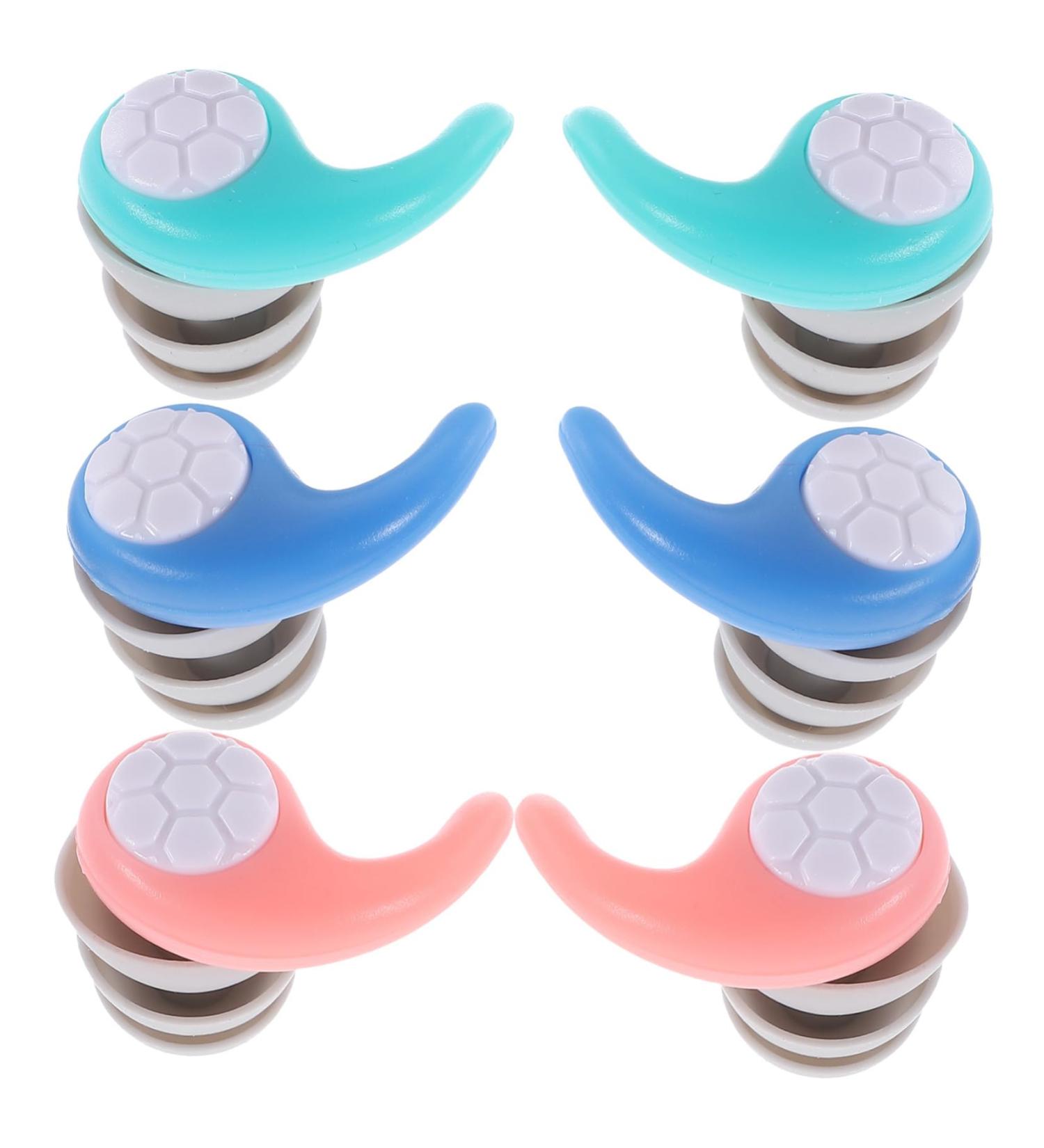 Balacoo 3 Pairs Concert Ear Protection | Anti-Noise Earplugs for Sleeping Travel & Construction | Waterproof Soundproofing - Buy Online on GoSupps.com