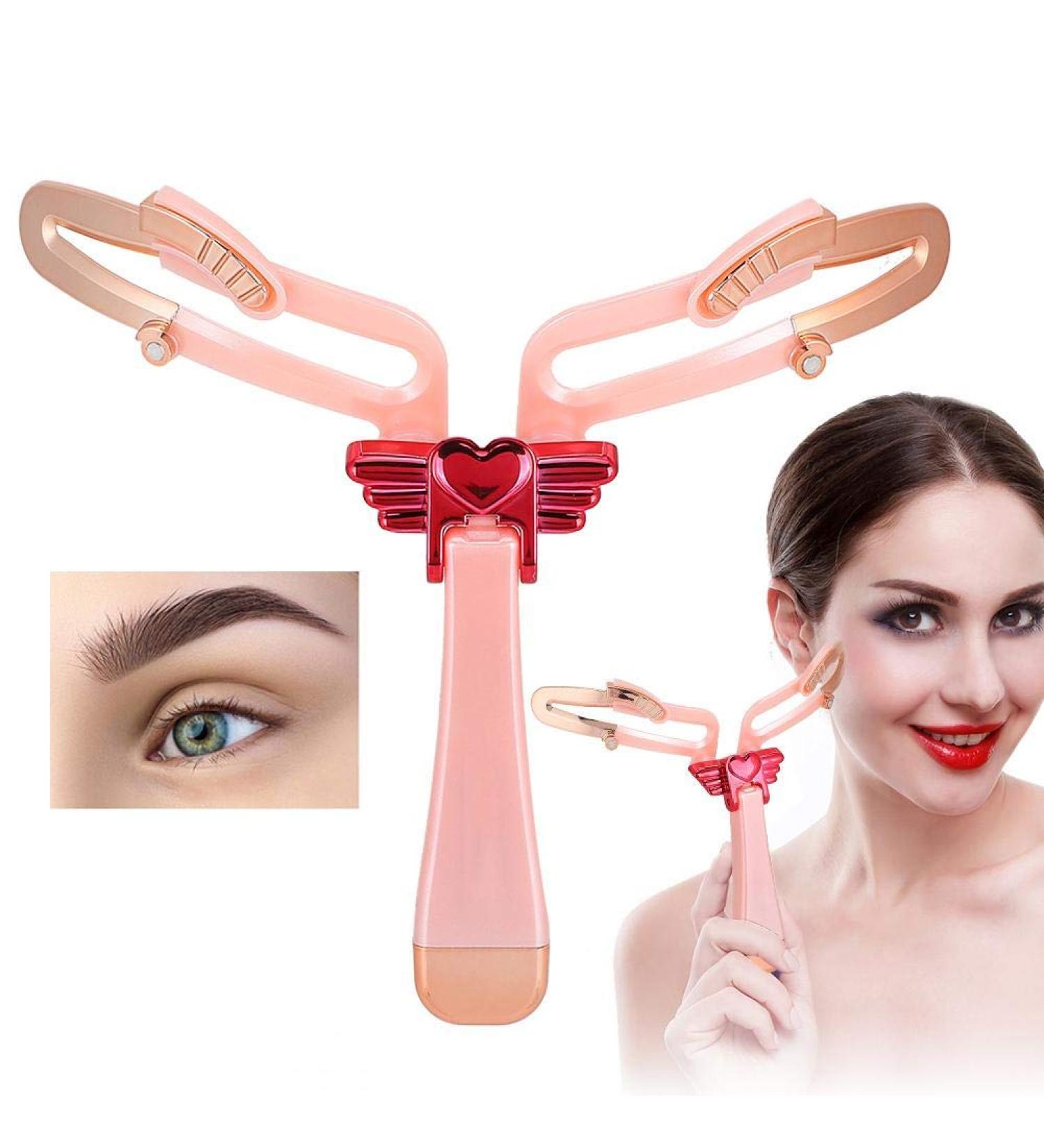 Shop Sonew Adjustable Eyebrow Ruler Template - Foldable Eyebrow Care Tool for Precision Makeup | Ideal for Men & Women - Buy Online on GoSupps.com