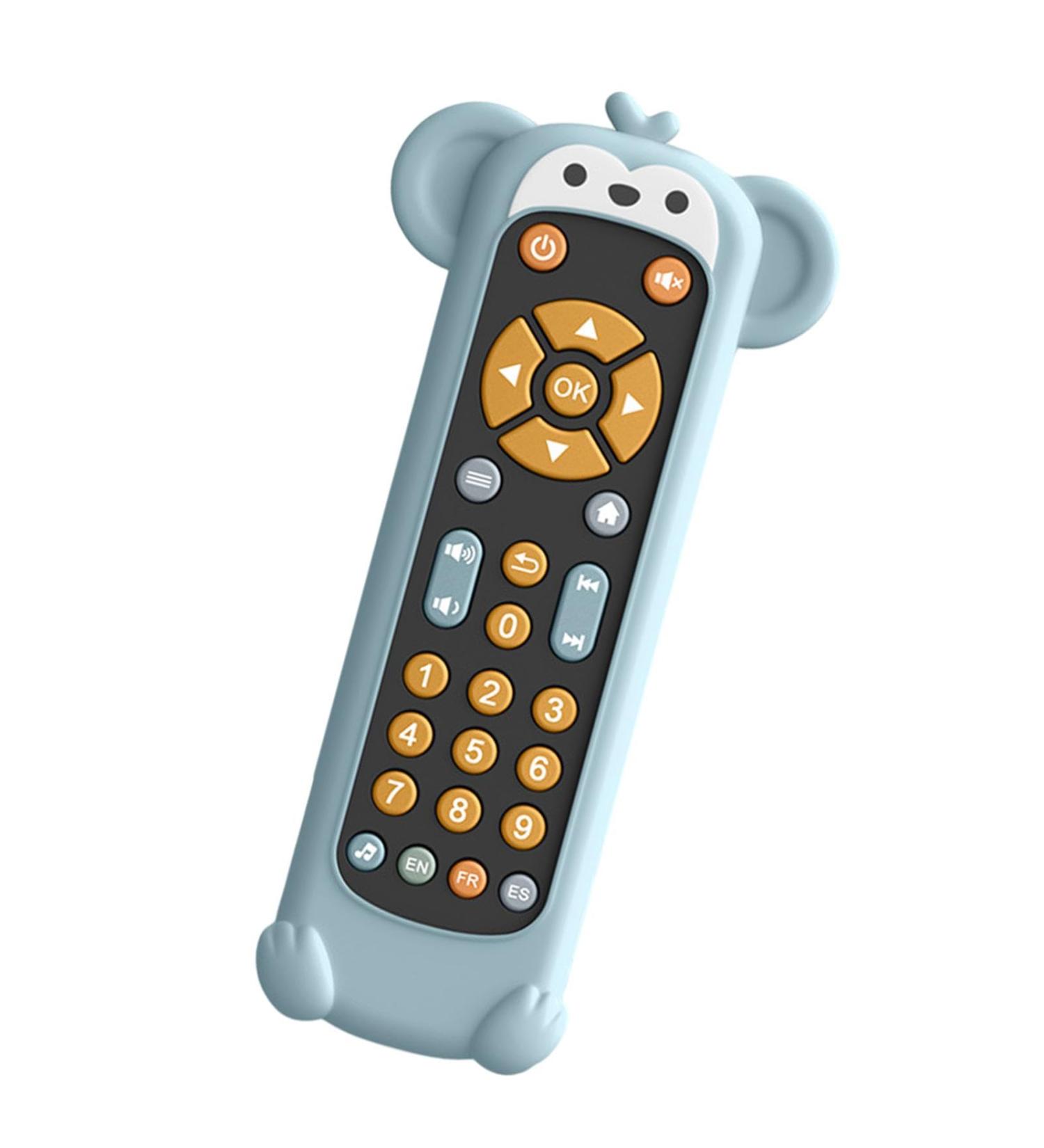 Generic Remote Phone Playset for Toddlers | Realistic Music & TV Control Toy | Ideal for 1-2 Years | White Monkey Case - Buy Online on GoSupps.com