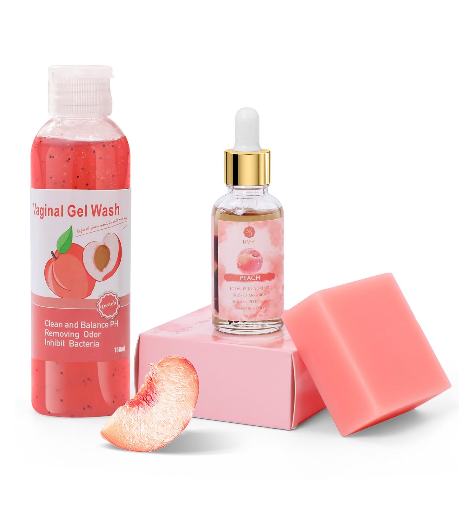 Yoni Wash & Oil Set for Women | pH Balance Odor Removal & Moisturizing | Feminine Care Essentials - Buy Online on GoSupps.com