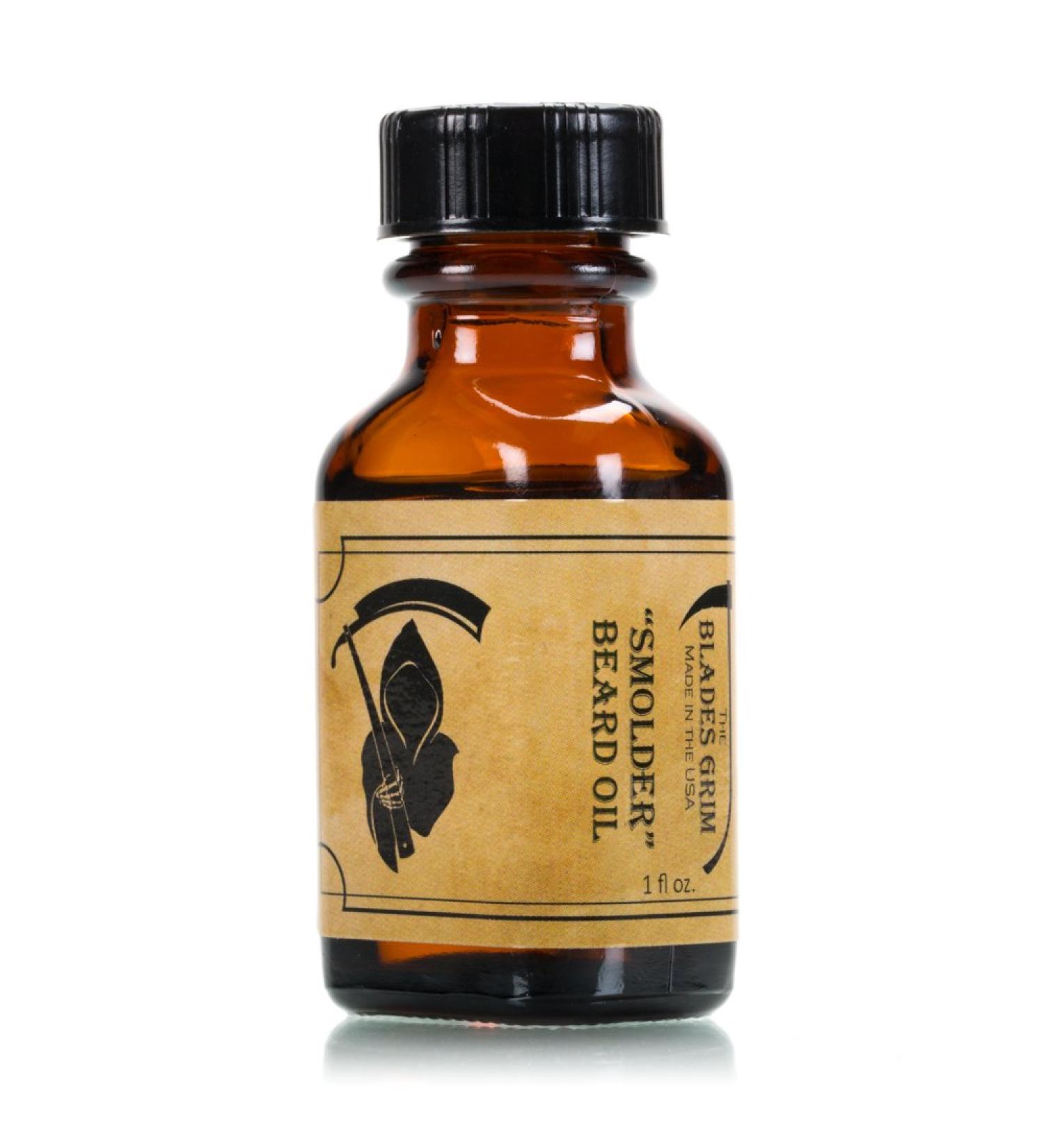 Smolder Beard Oil - By The Blades Grim - Buy Online on GoSupps.com