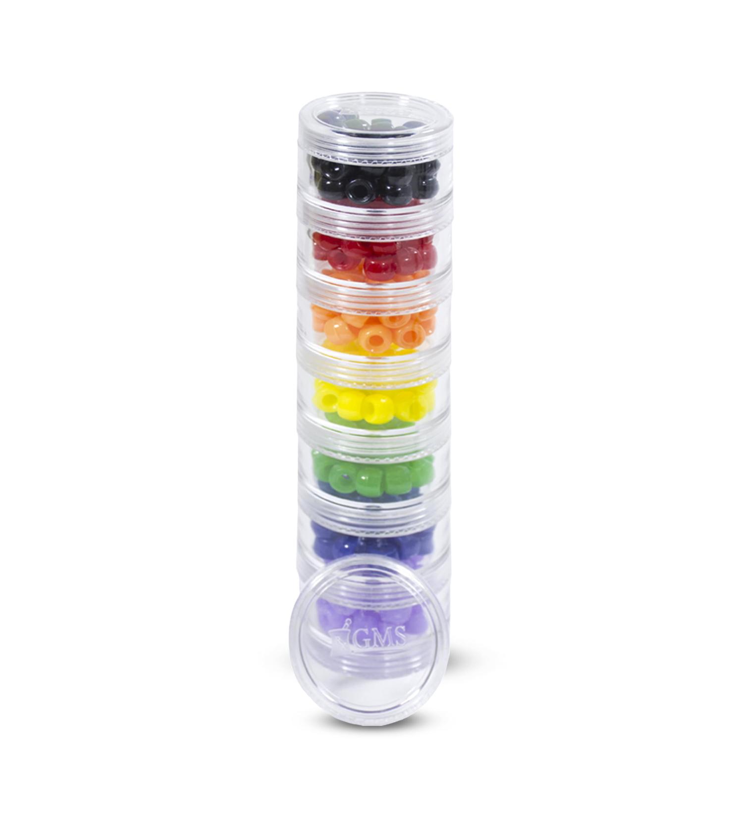 Buy GMS 7 Day Pill Organizer - Stackable & Clear Medicine Box for Tablets Pills & Vitamins - Organize Daily & Weekly Doses - Small (Pack of 1) - International Shipping Available - Buy Online on GoSupps.com