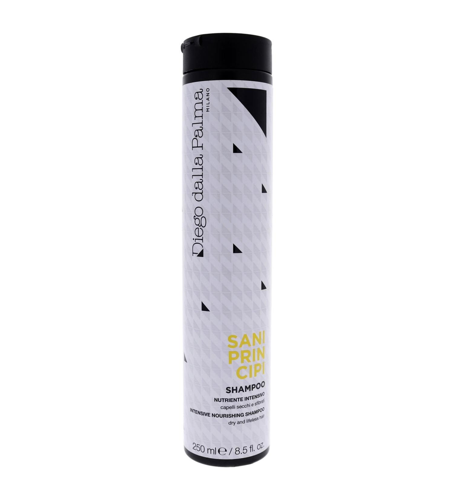 Diego dalla Palma Saniprincipi Nourishing Shampoo - Antioxidant Repair - Nourishes And Hydrates The Hair Shafts - Gives Natural Softness And Shine To Hair - Gently Detangles - 8.5 Oz
